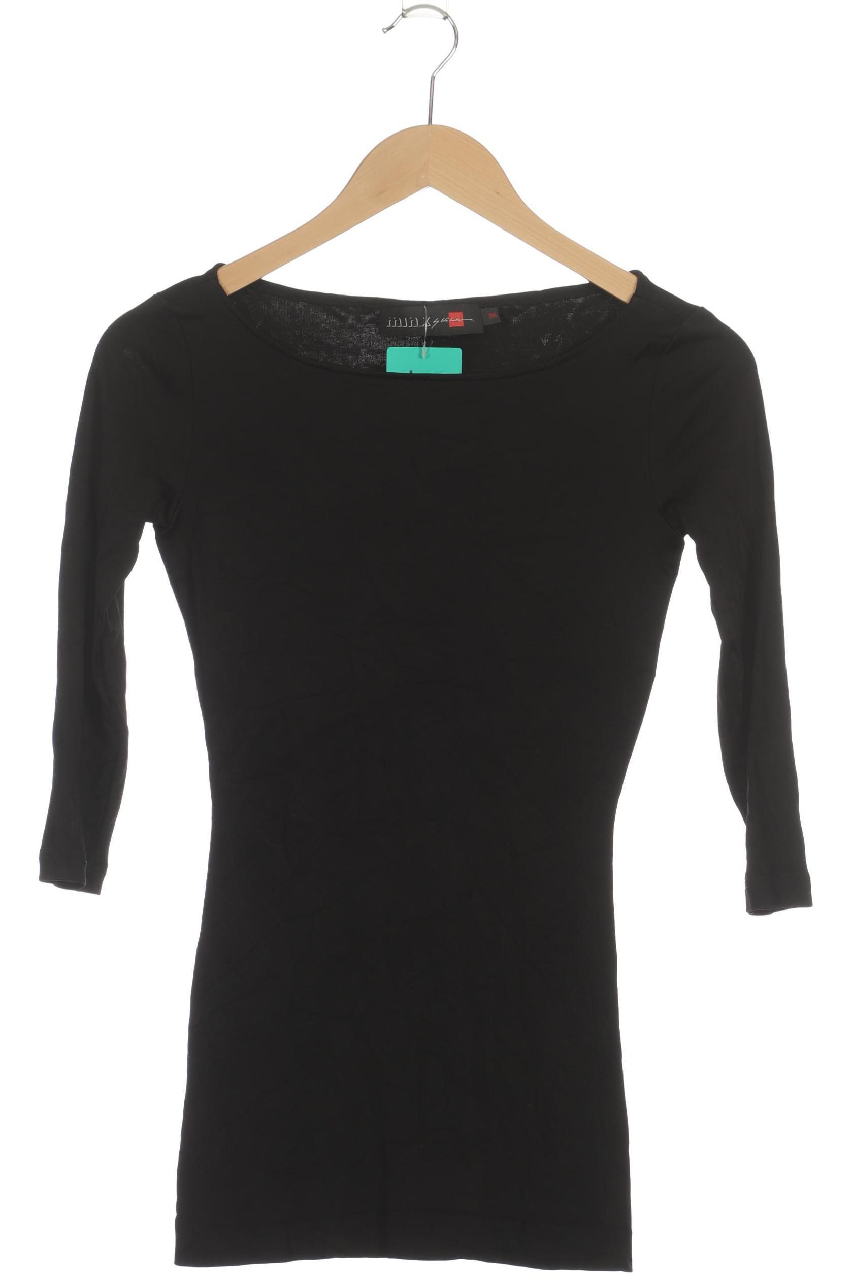 

Minx Damen Langarmshirt, schwarz, Gr. 34