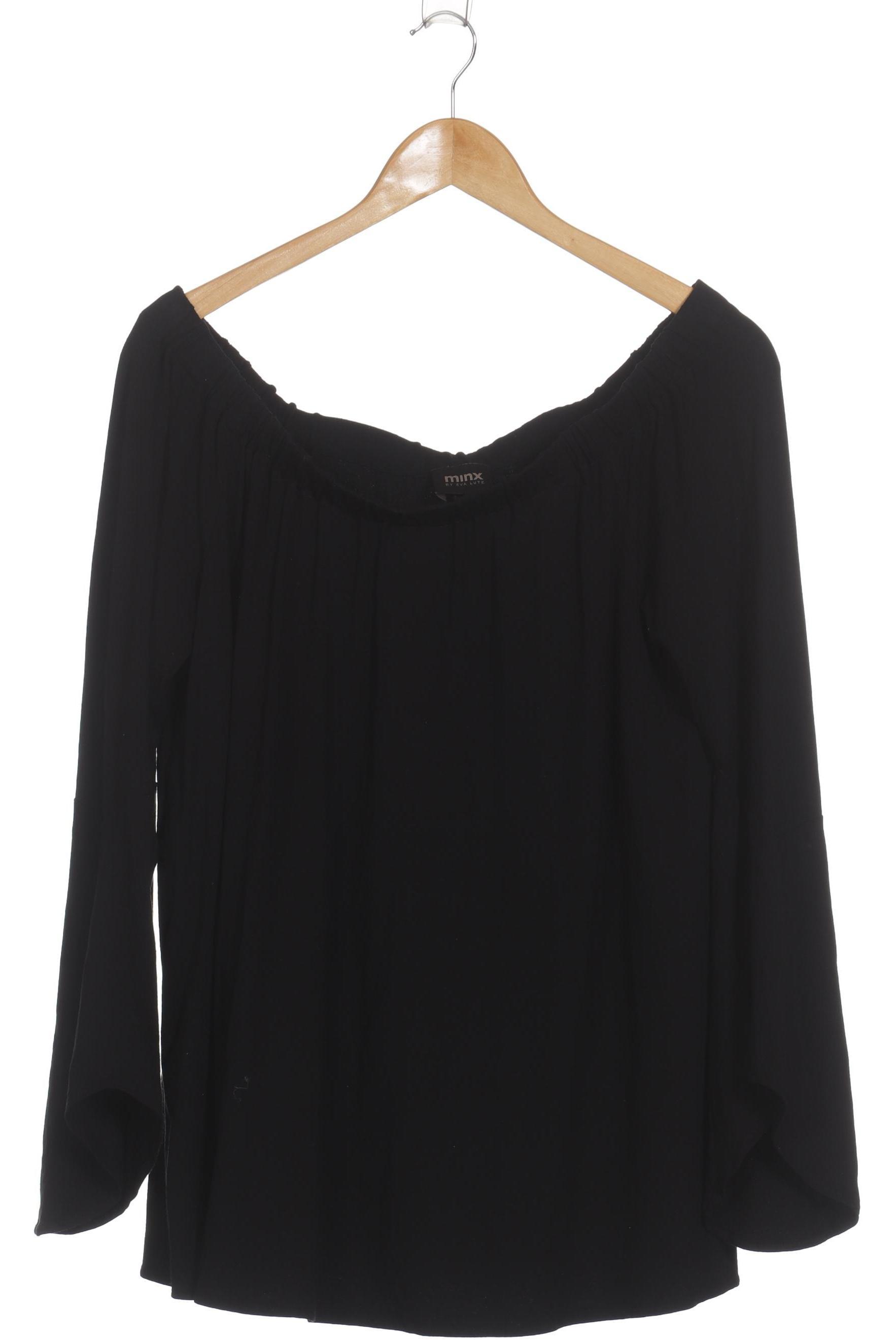 

Minx Damen Langarmshirt, schwarz, Gr. 38