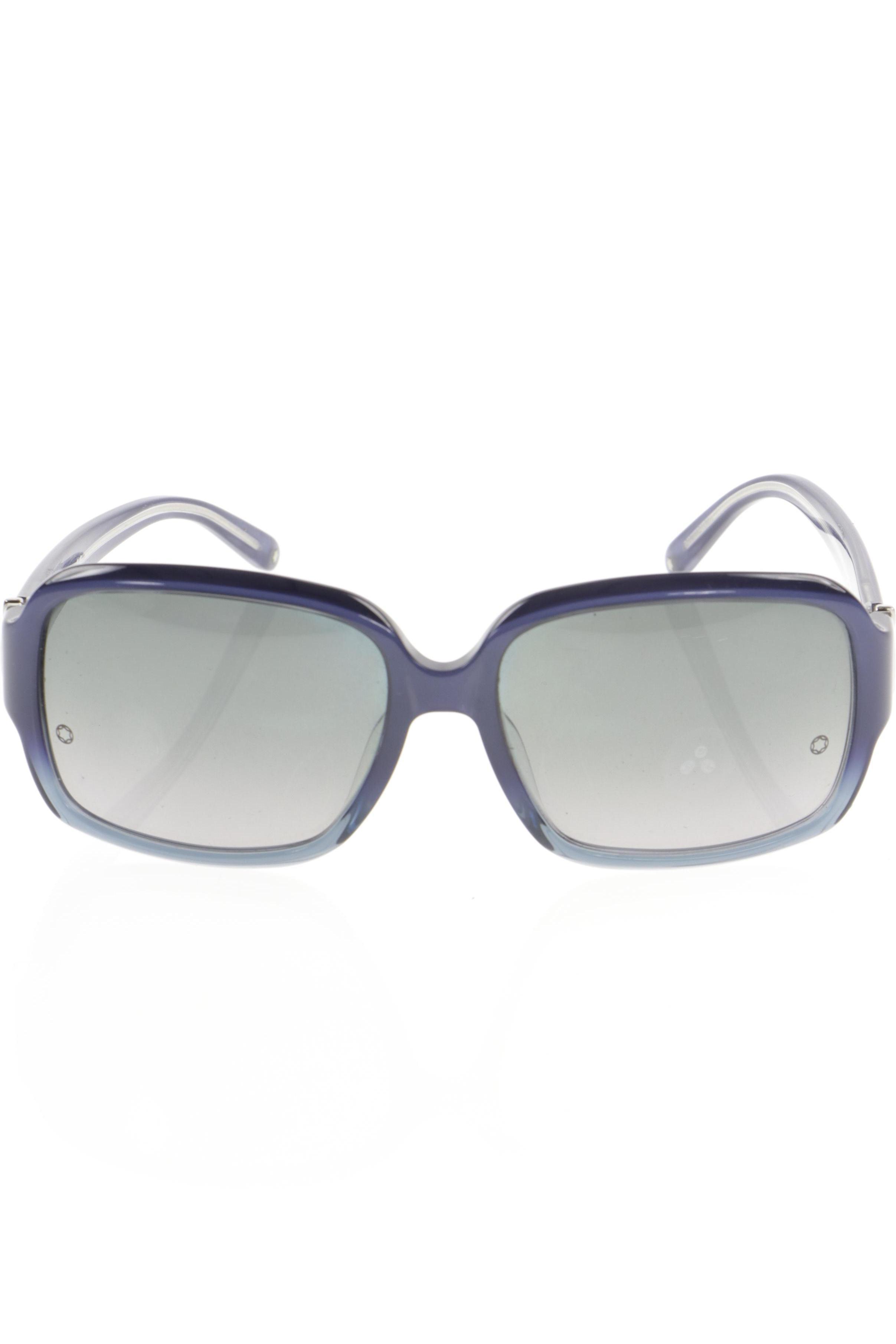 

Montblanc Damen Sonnenbrille, blau, Gr.