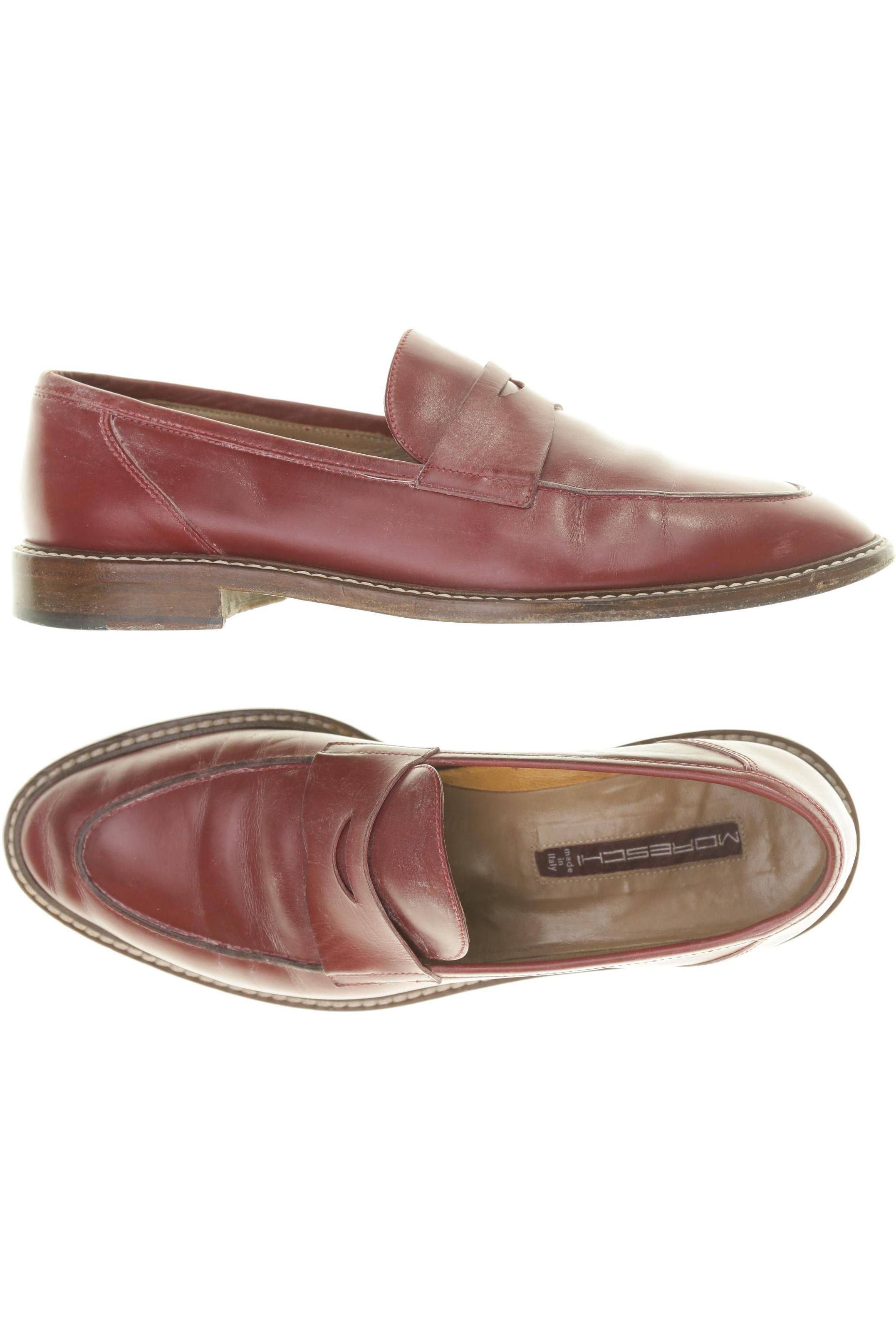 

Moreschi Damen Halbschuh, rot, Gr. 38.5