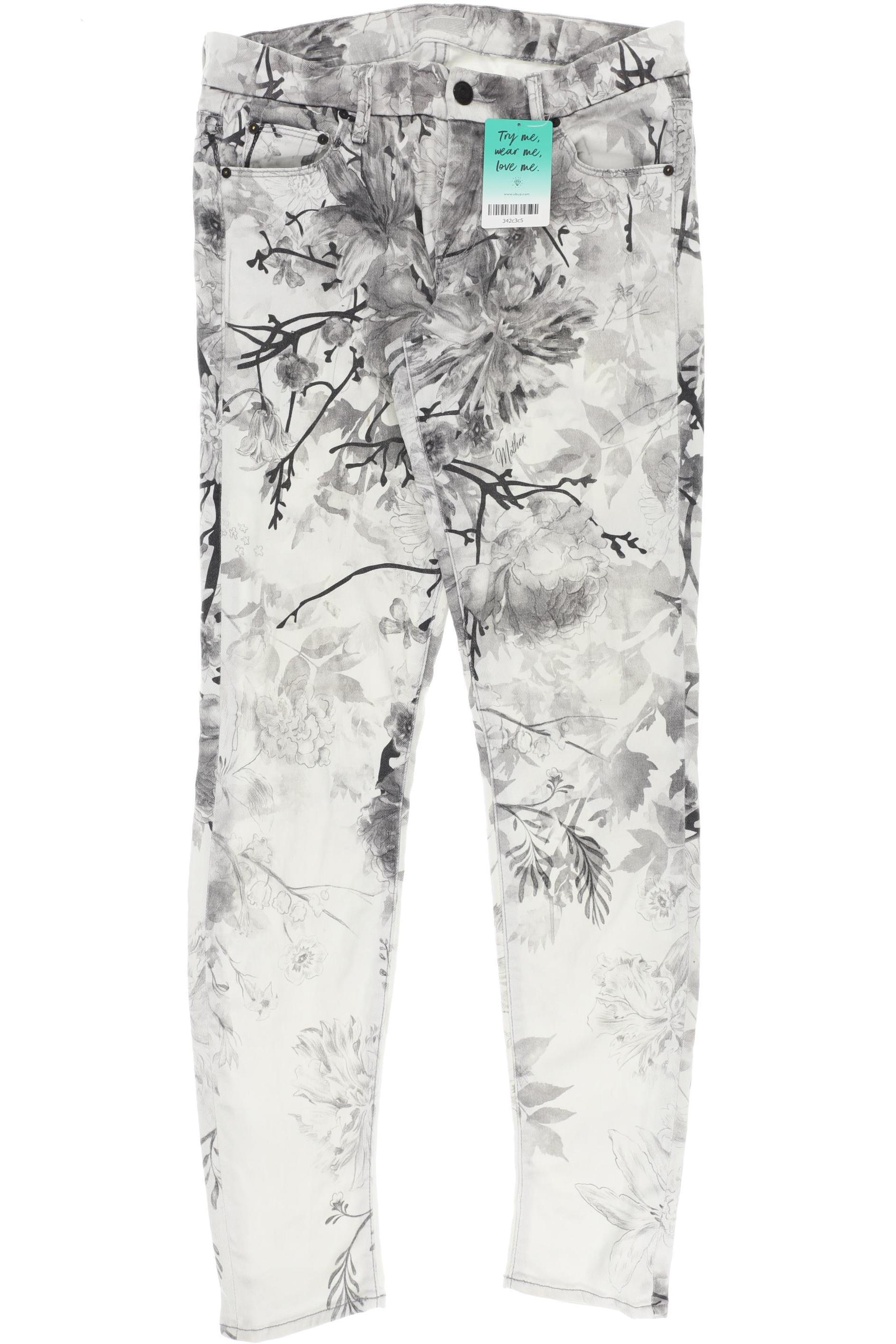 

Mother Damen Jeans, grau, Gr. 28