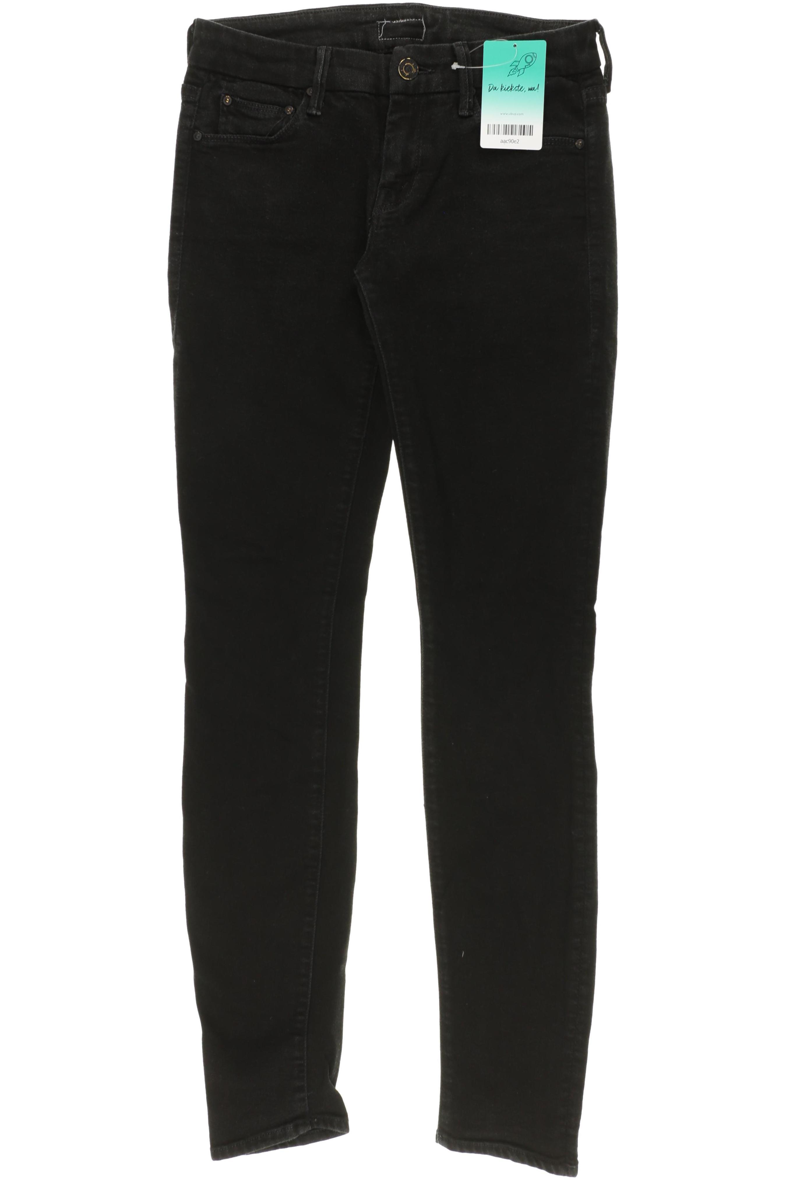 

Mother Damen Jeans, schwarz, Gr. 25