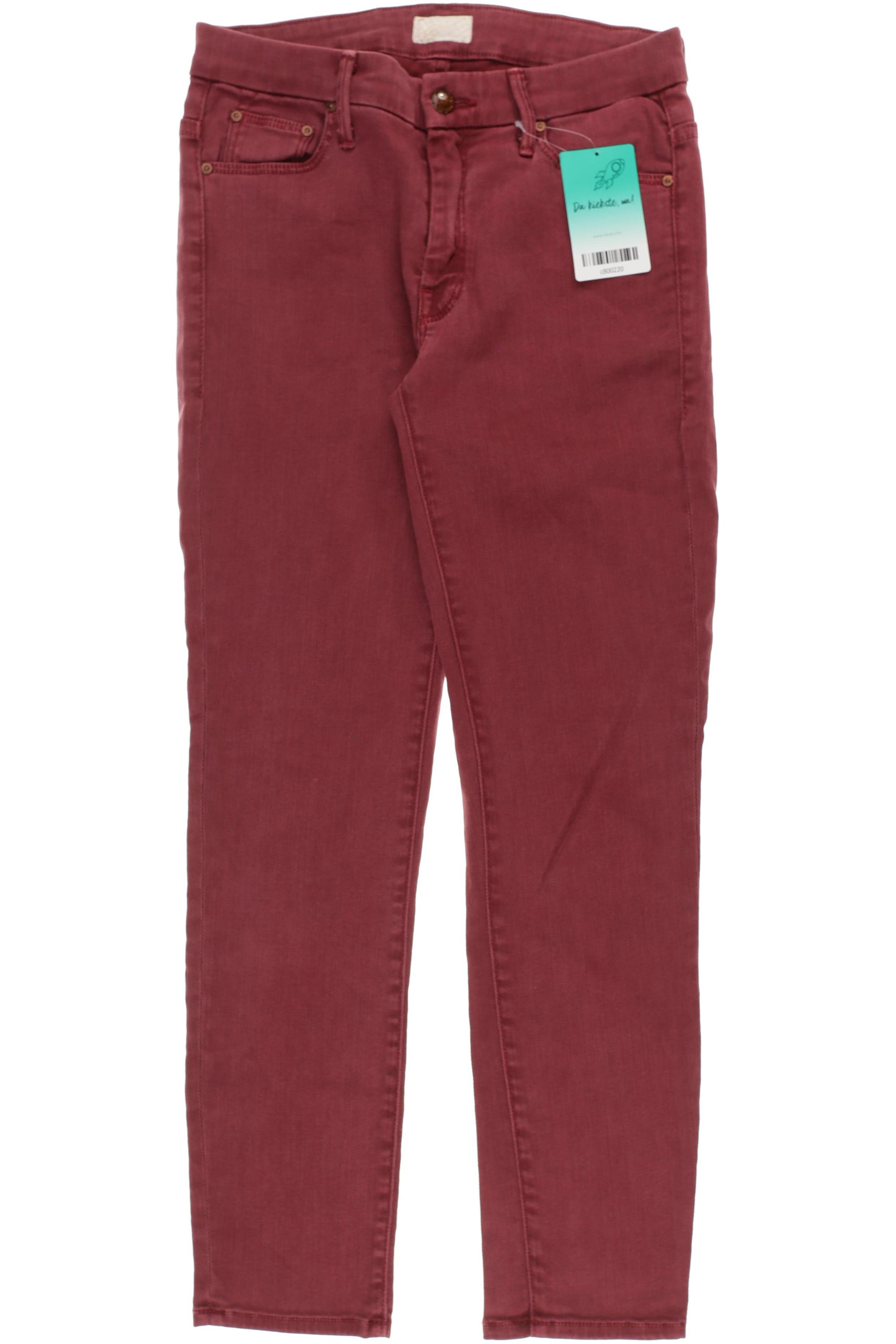 

Mother Damen Jeans, rot, Gr. 26