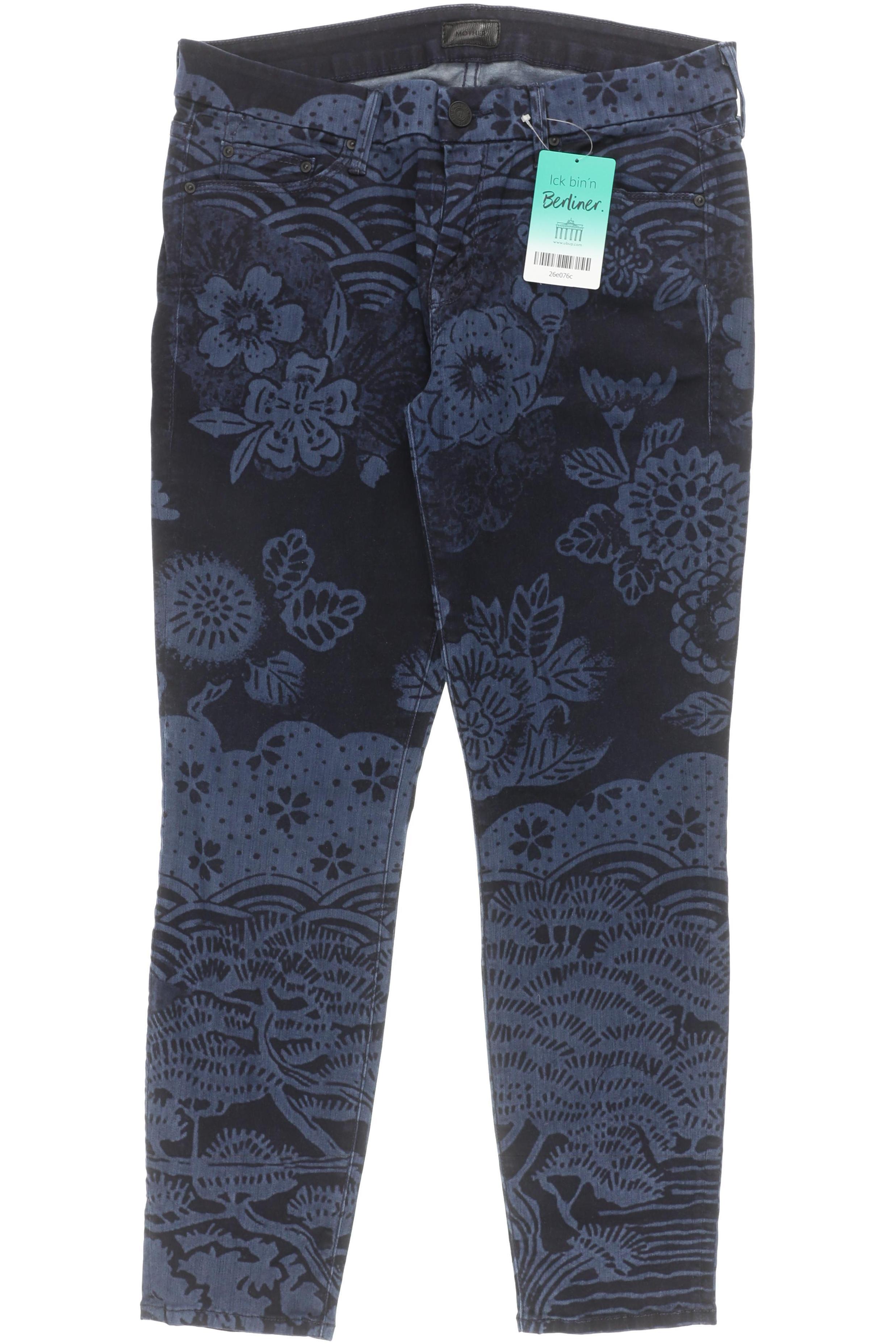 

Mother Damen Stoffhose, blau, Gr. 29