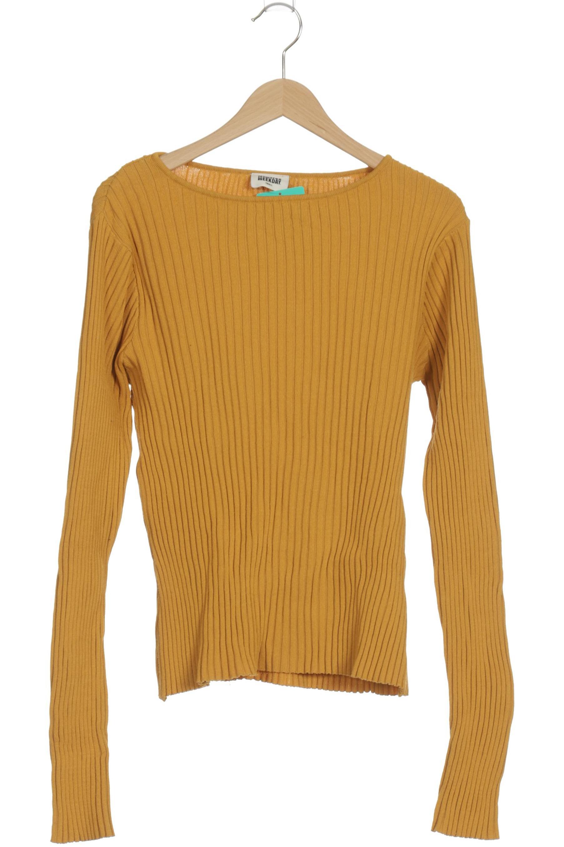 

Mtwtfss by Weekday Damen Pullover, gelb, Gr.