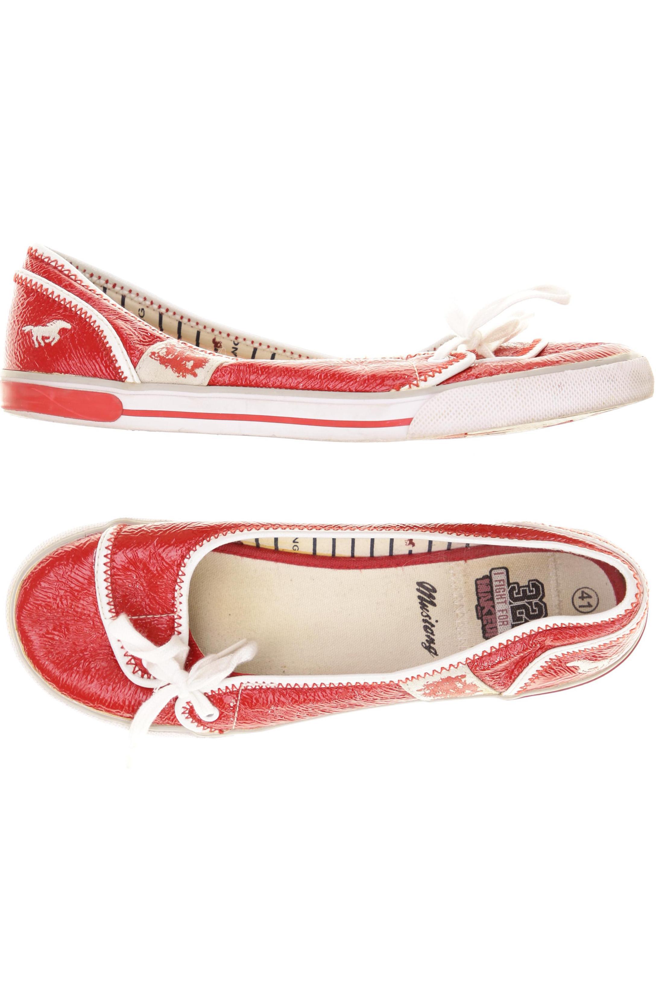 

Mustang Damen Ballerinas, rot, Gr. 41