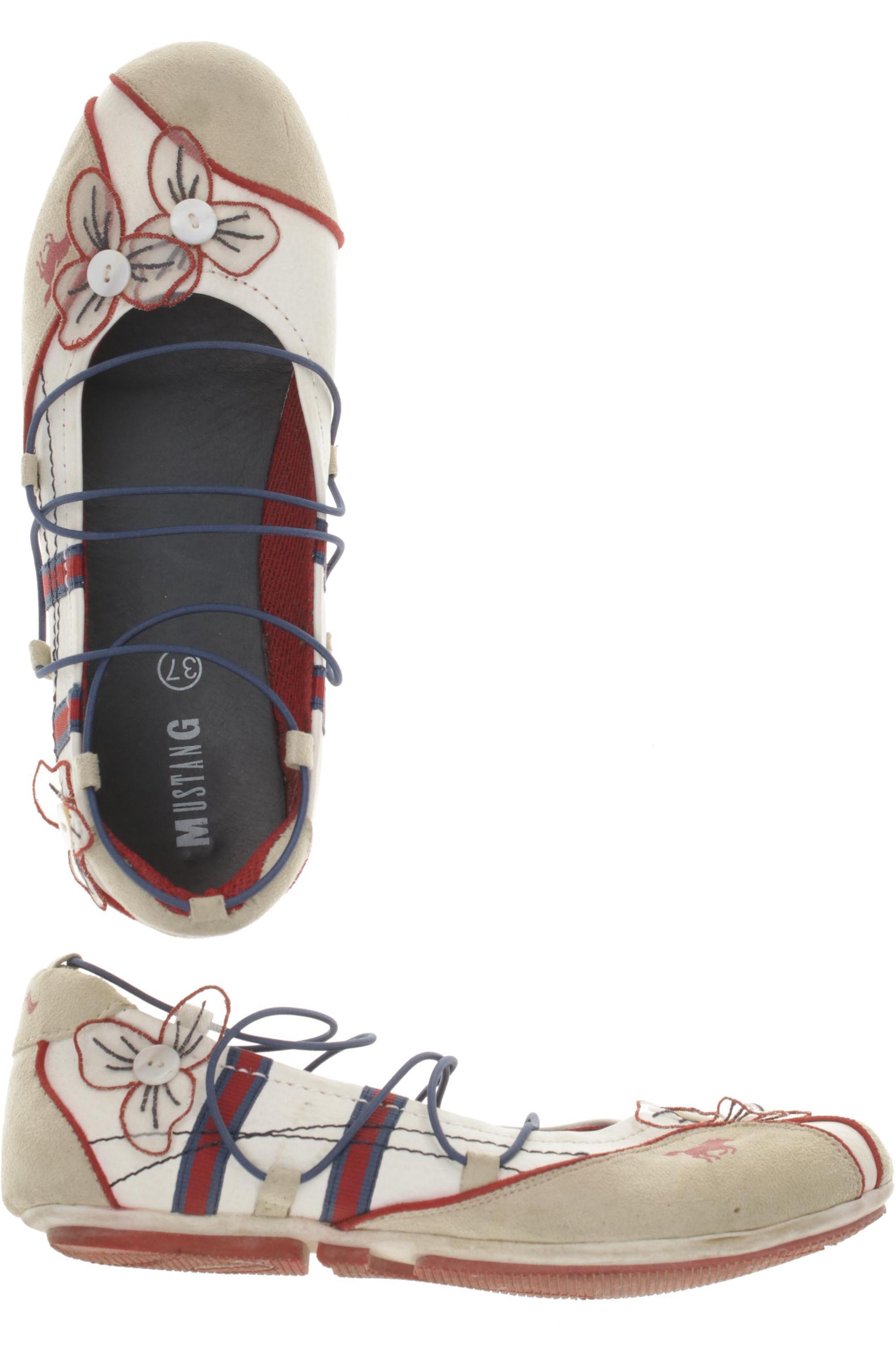 

Mustang Damen Ballerinas, weiß, Gr. 37