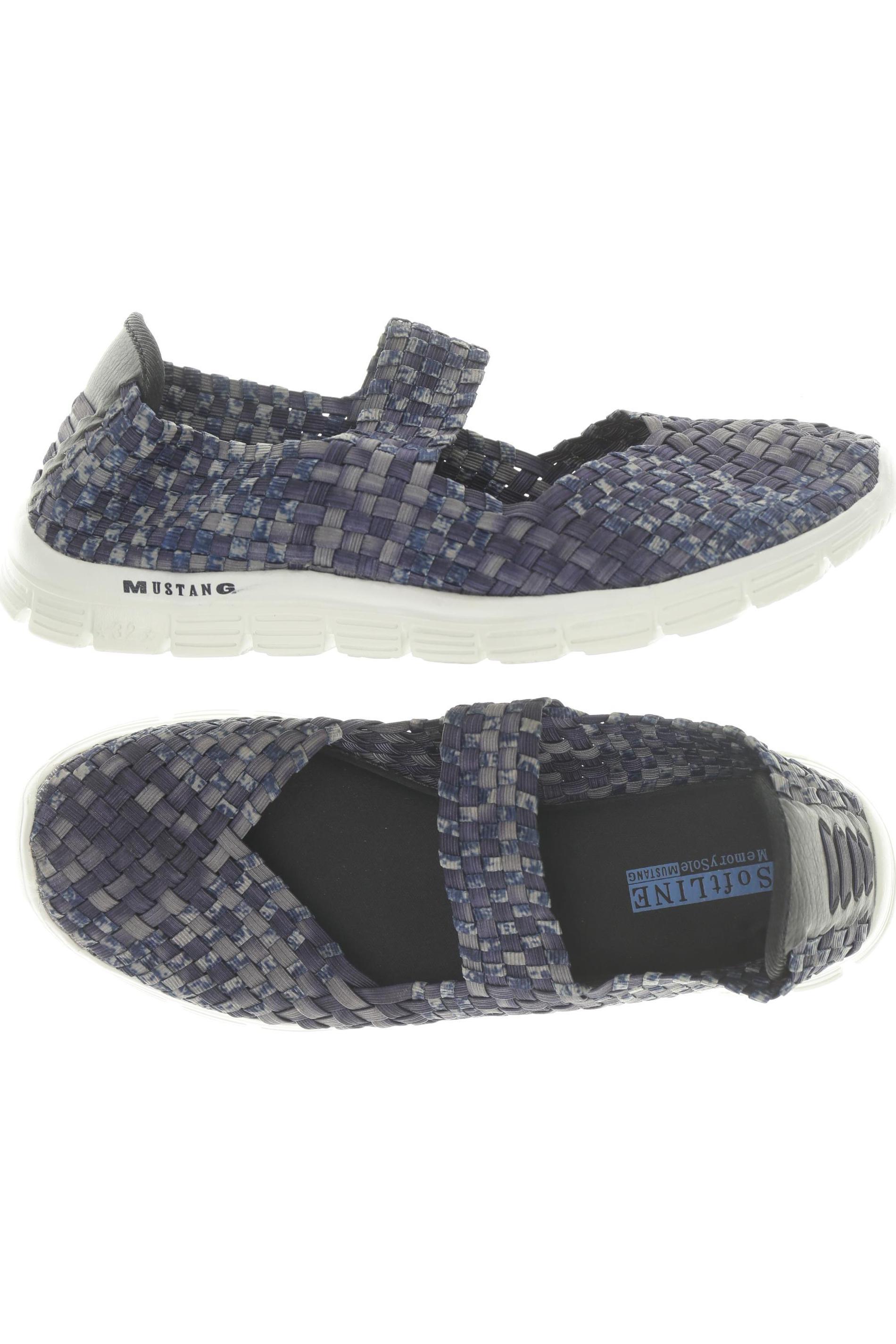 

Mustang Damen Ballerinas, blau, Gr. 39
