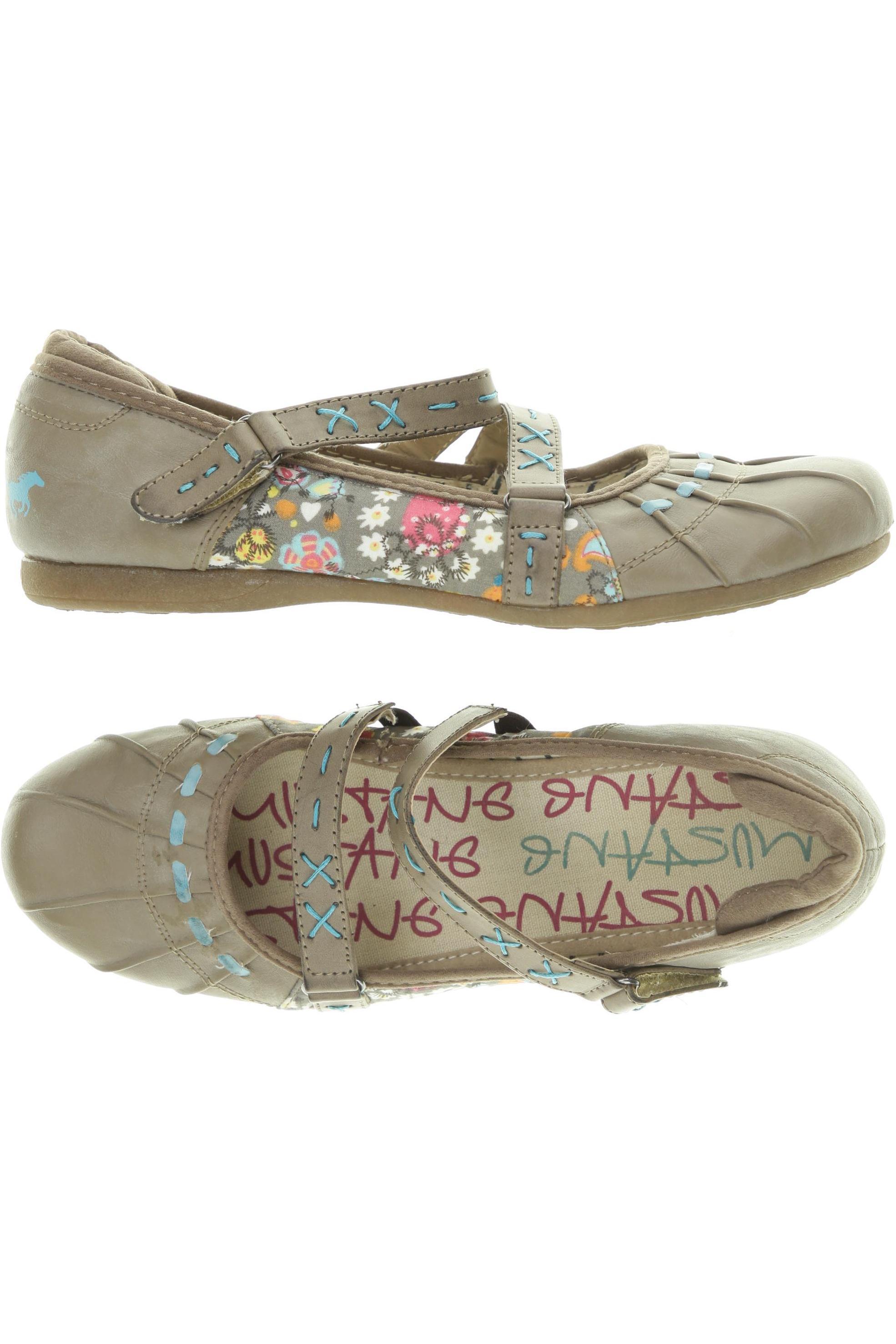 

Mustang Damen Ballerinas, beige, Gr. 38