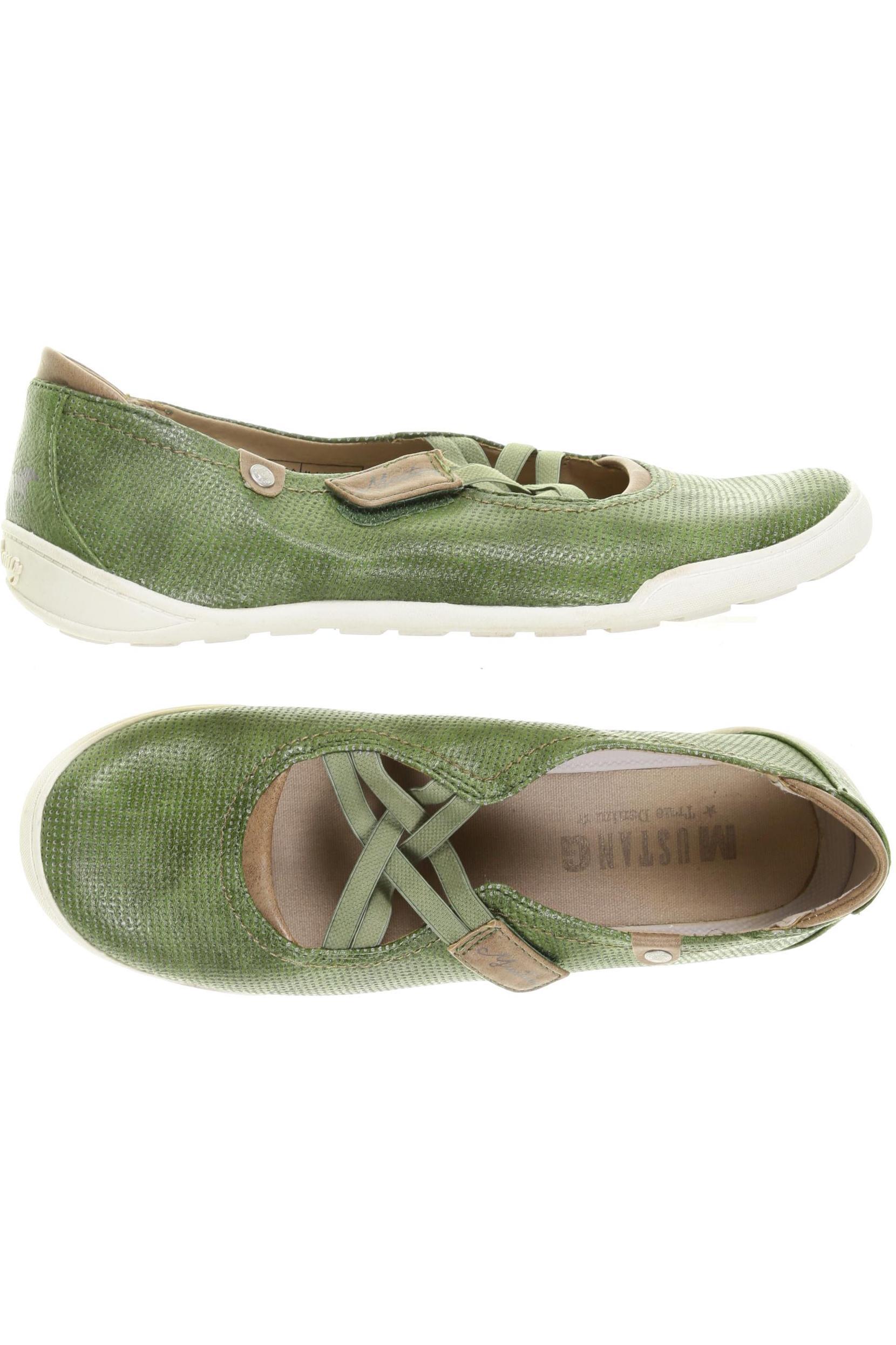 

Mustang Damen Ballerinas, grün, Gr. 38