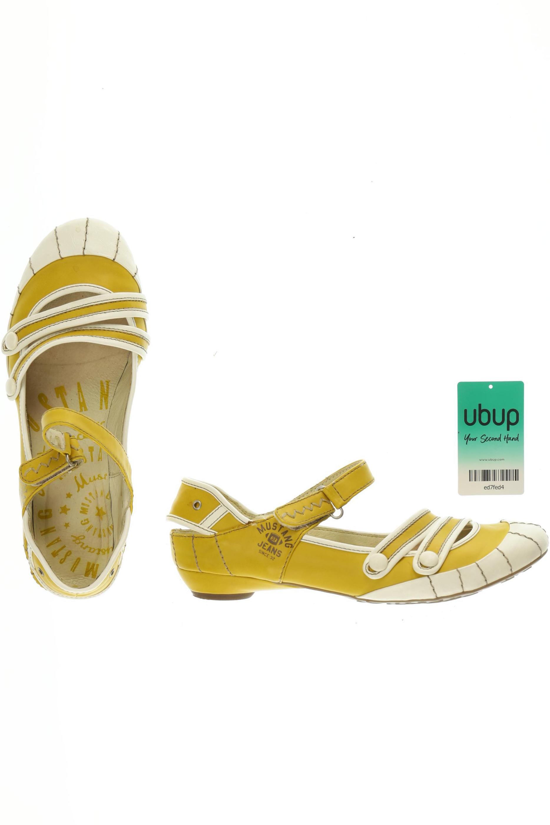 

Mustang Damen Ballerinas, gelb, Gr. 41