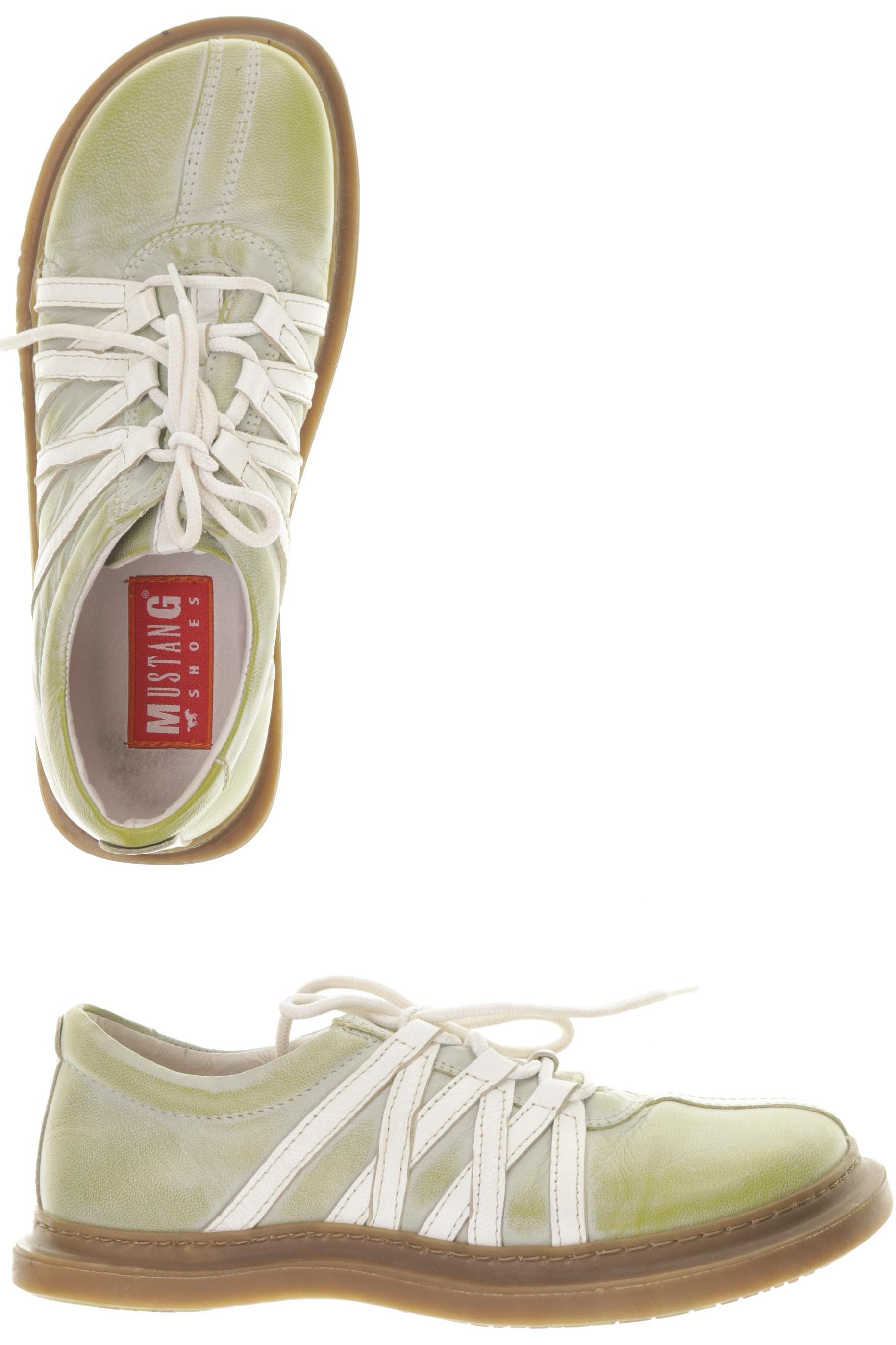 

Mustang Damen Halbschuh, grün, Gr. 39