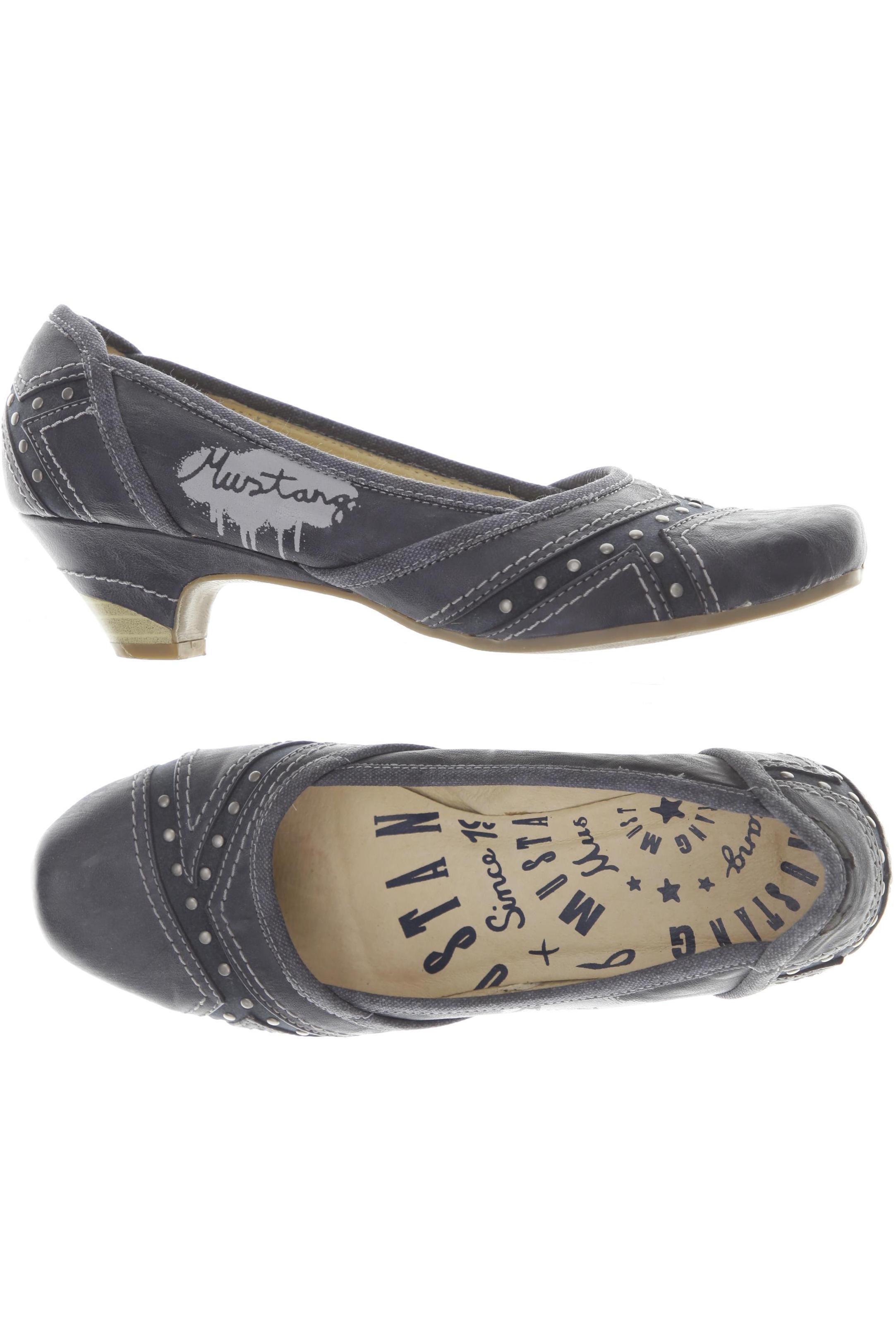 

Mustang Damen Pumps, blau, Gr. 40