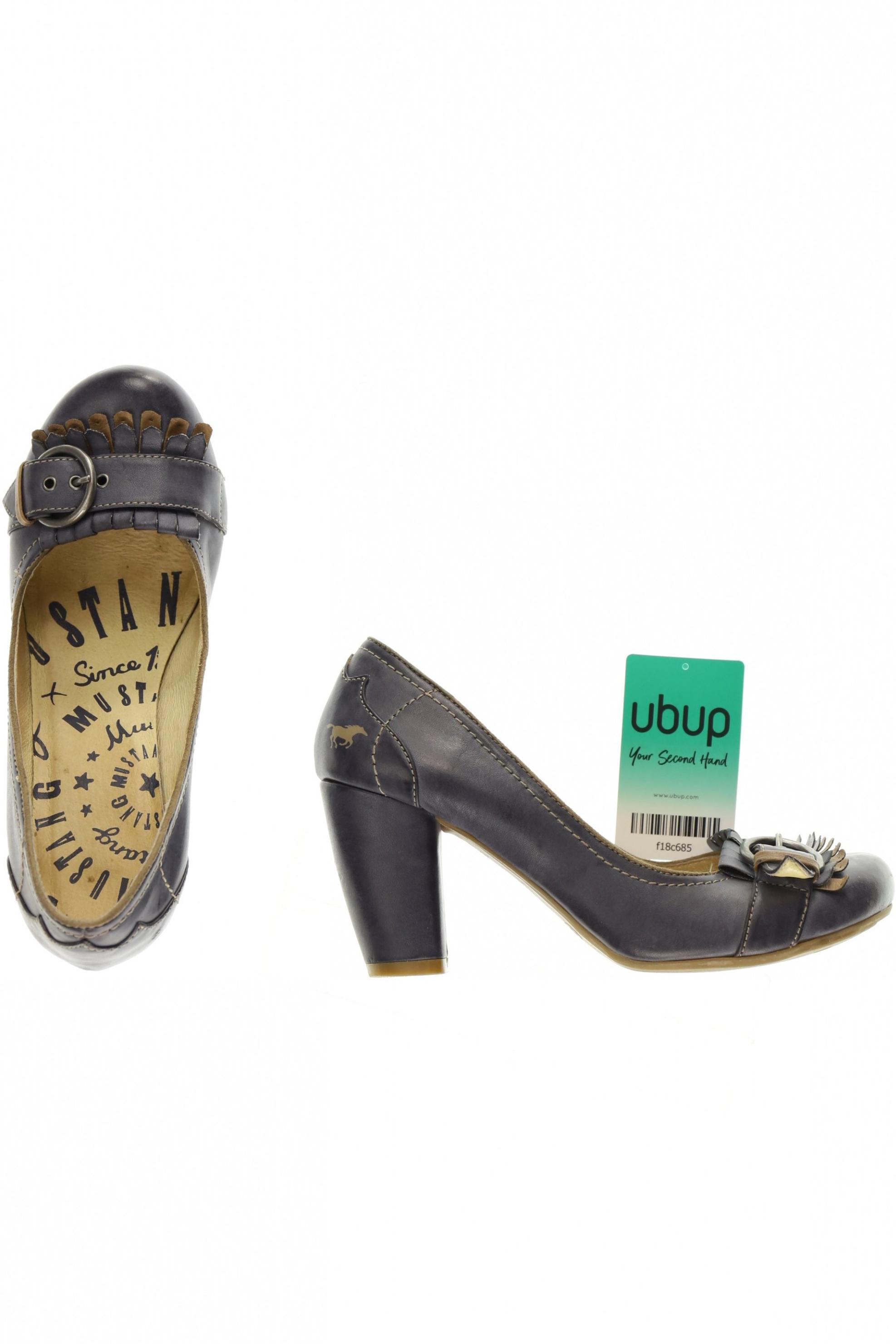 

Mustang Damen Pumps, blau, Gr. 37