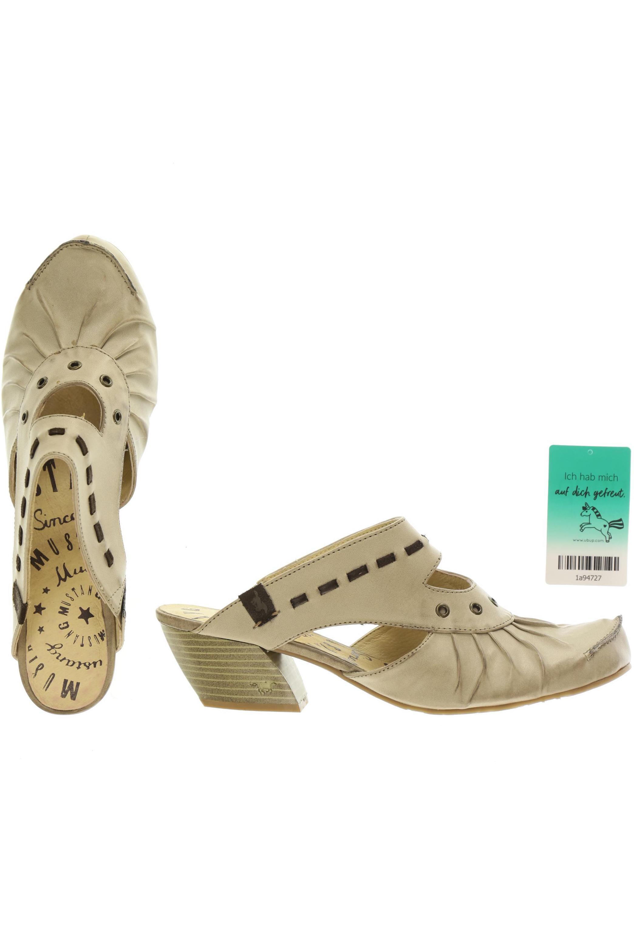 

Mustang Damen Sandale, beige, Gr. 42