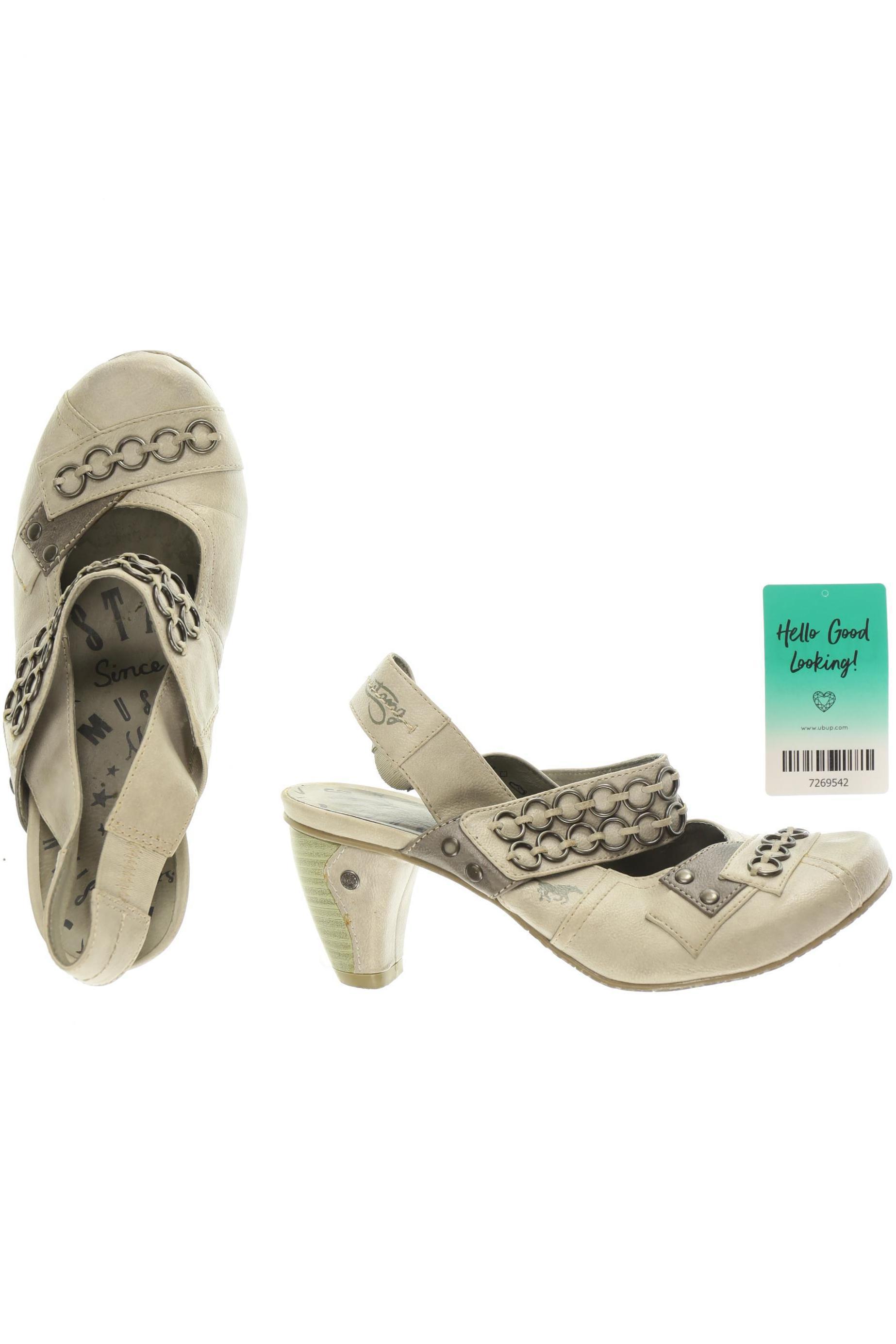 

Mustang Damen Sandale, grau, Gr. 38