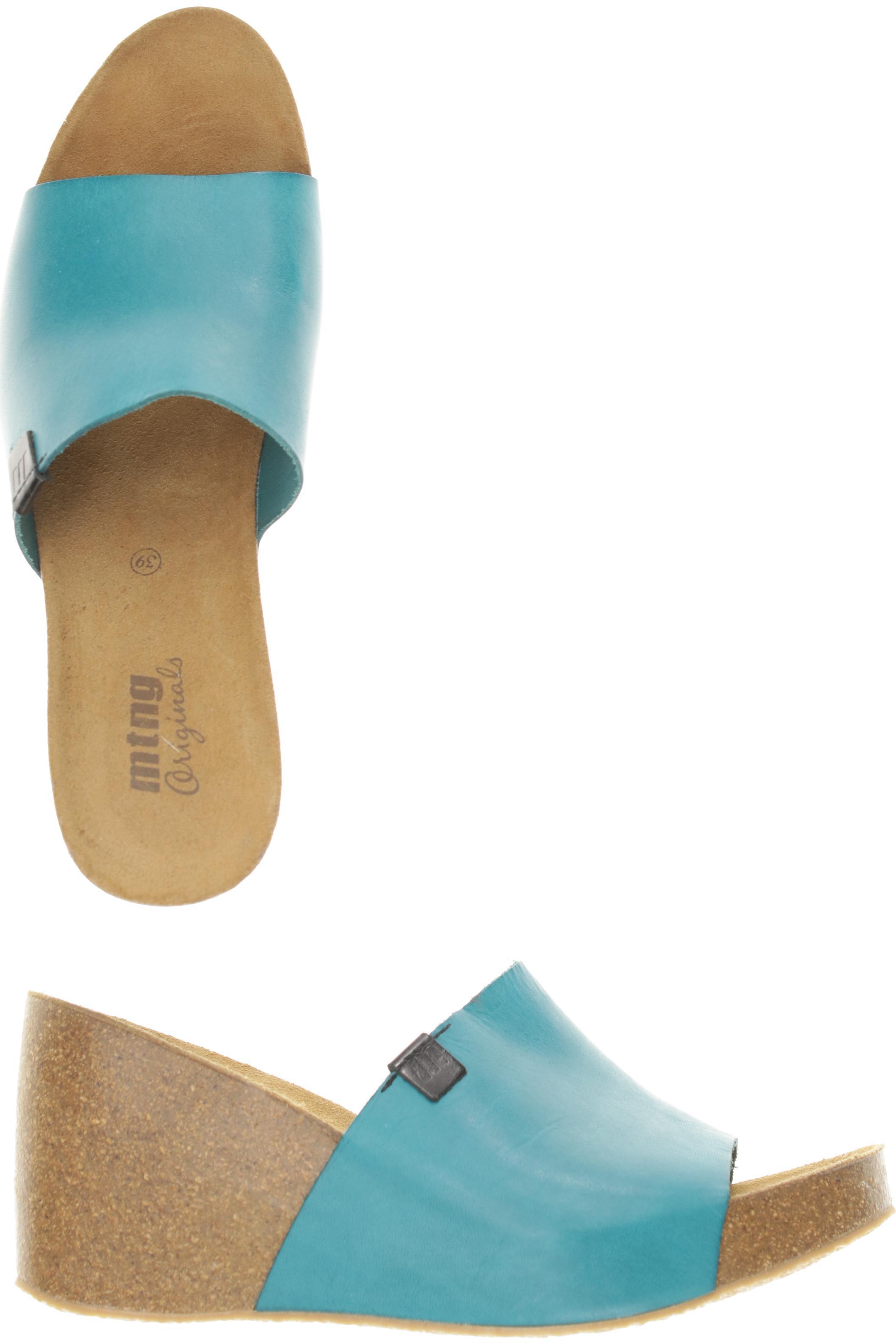 

Mustang Damen Sandale, blau, Gr. 39