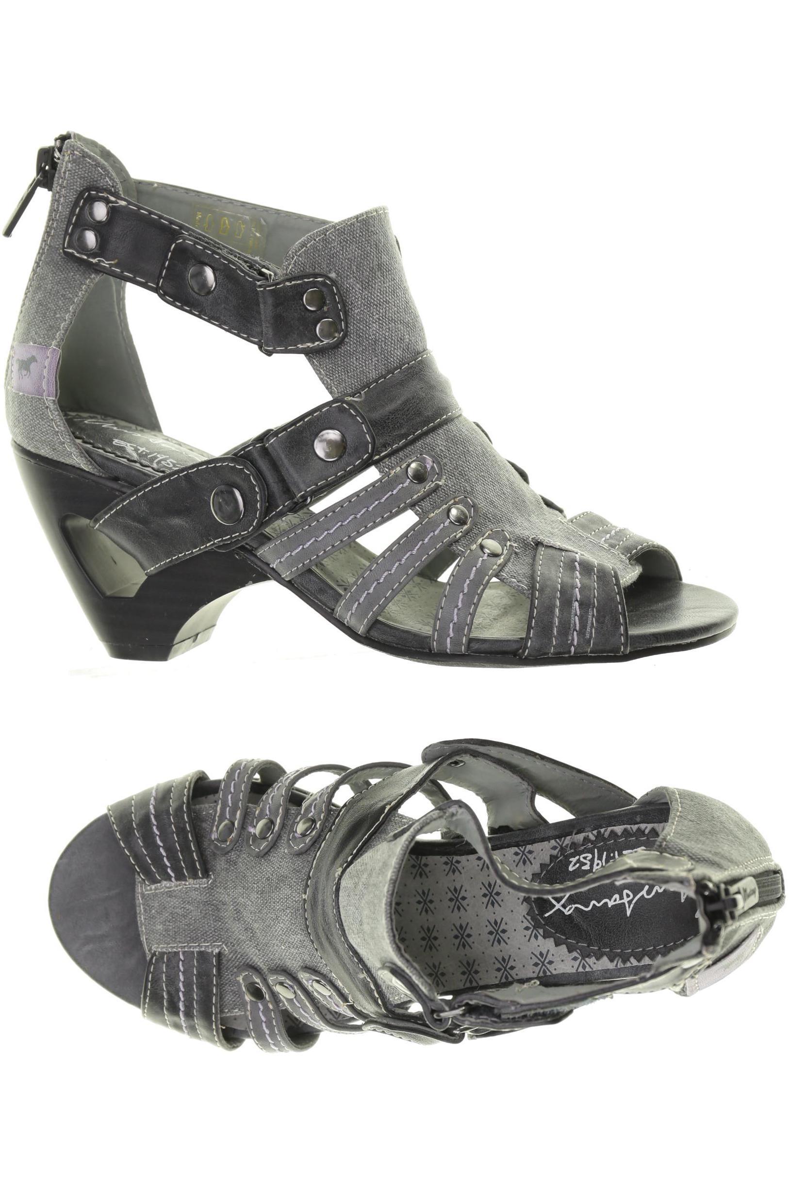 

Mustang Damen Sandale, grau, Gr. 37