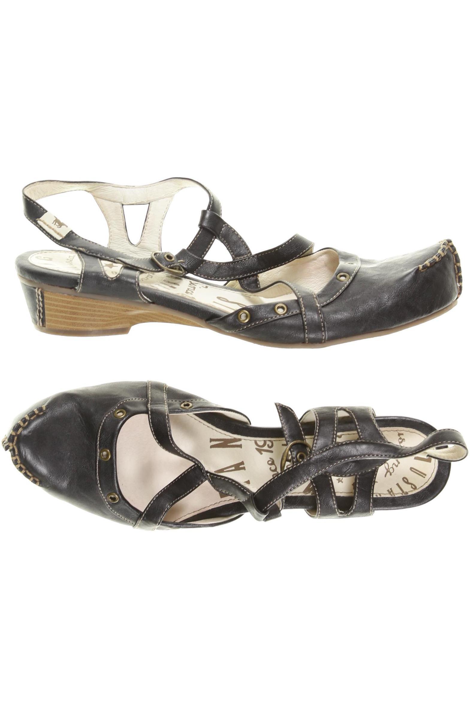 

Mustang Damen Sandale, schwarz, Gr. 44