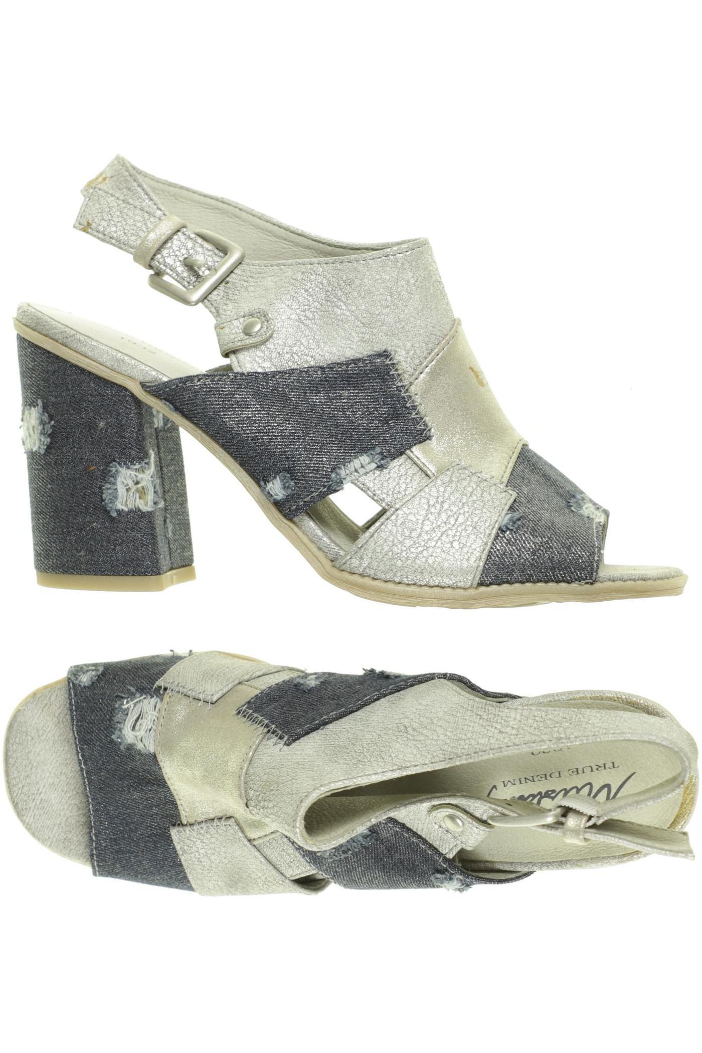 

Mustang Damen Sandale, grau, Gr. 38