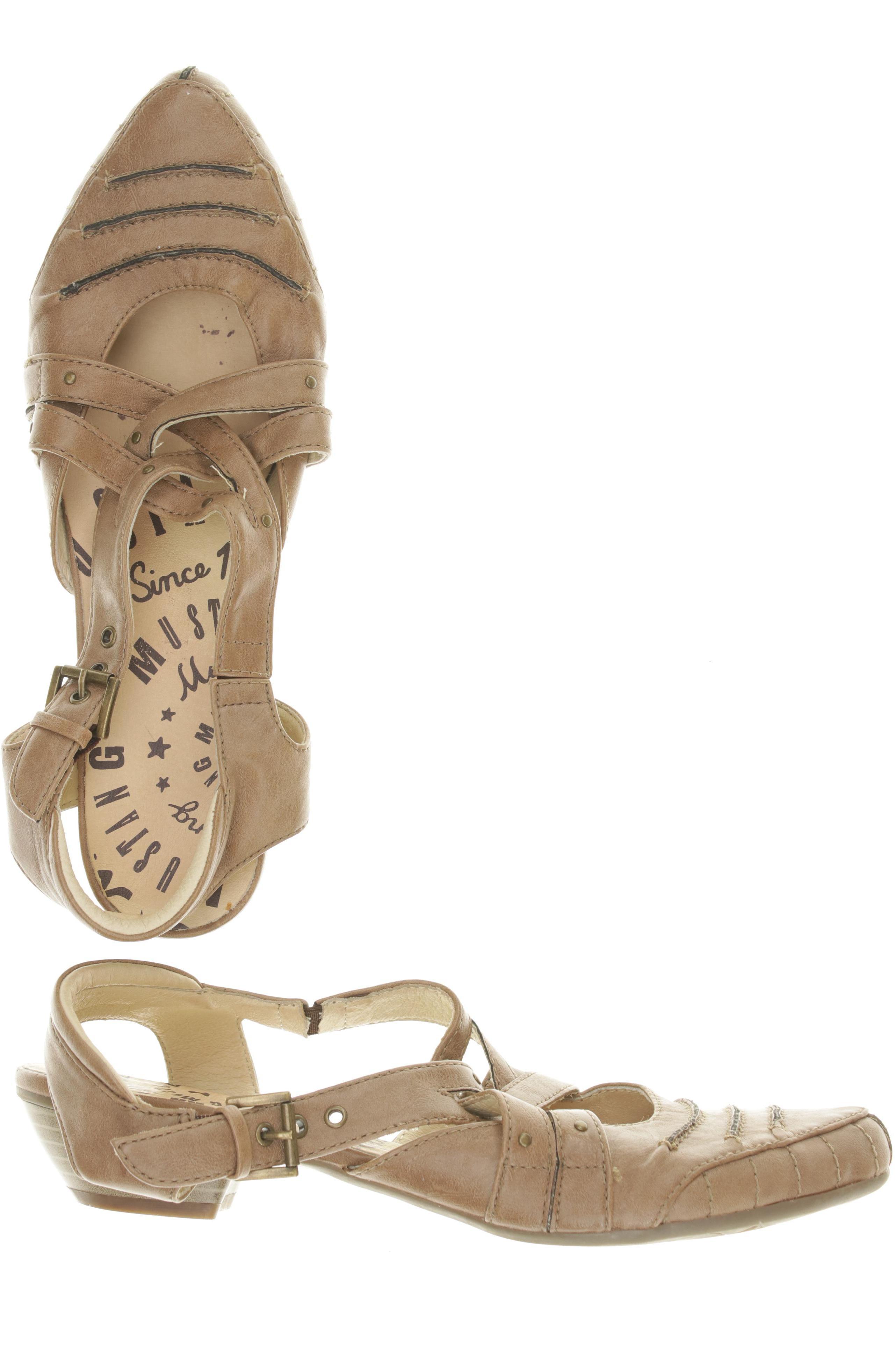 

Mustang Damen Sandale, braun, Gr. 40