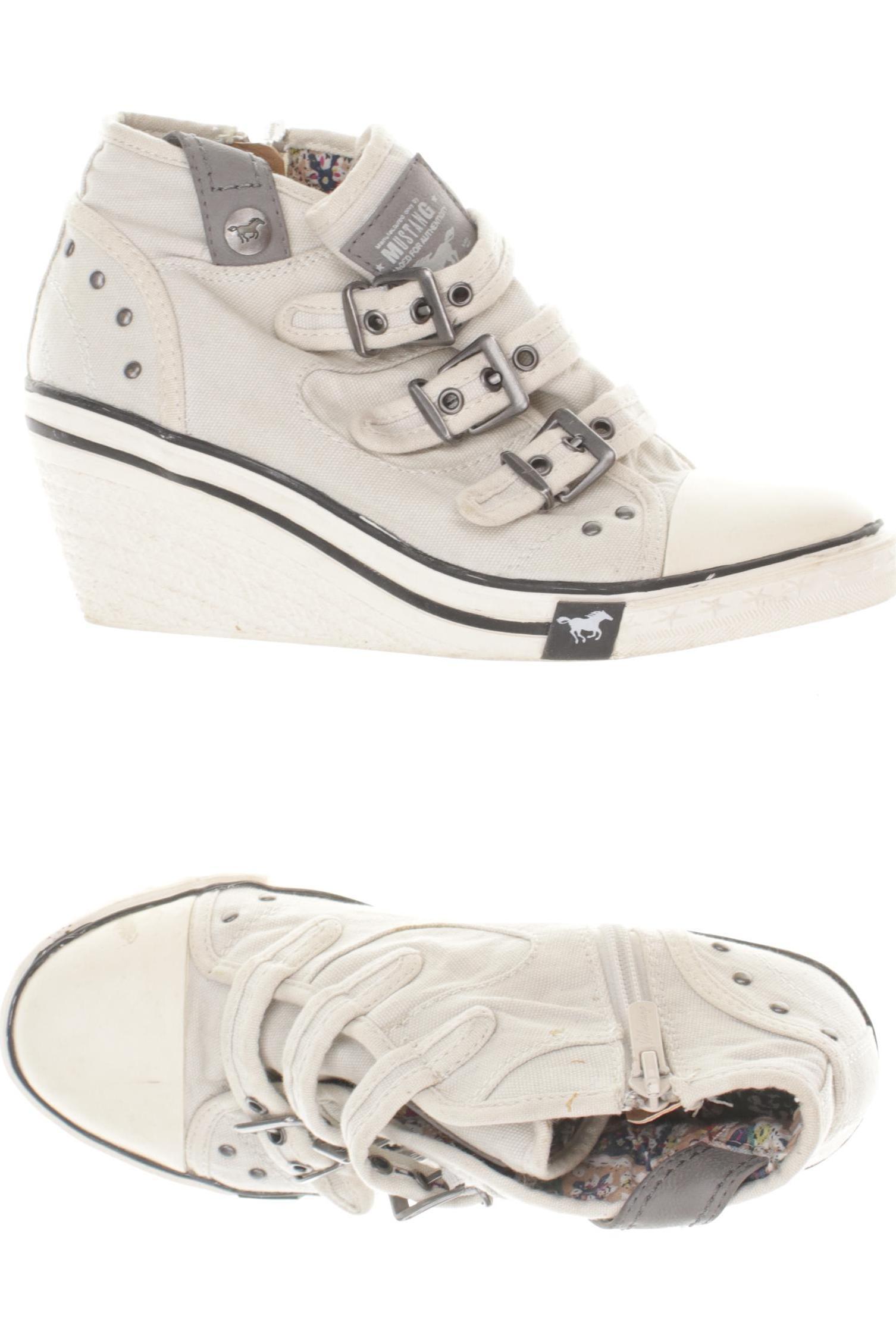 

Mustang Damen Sneakers, weiß, Gr. 36
