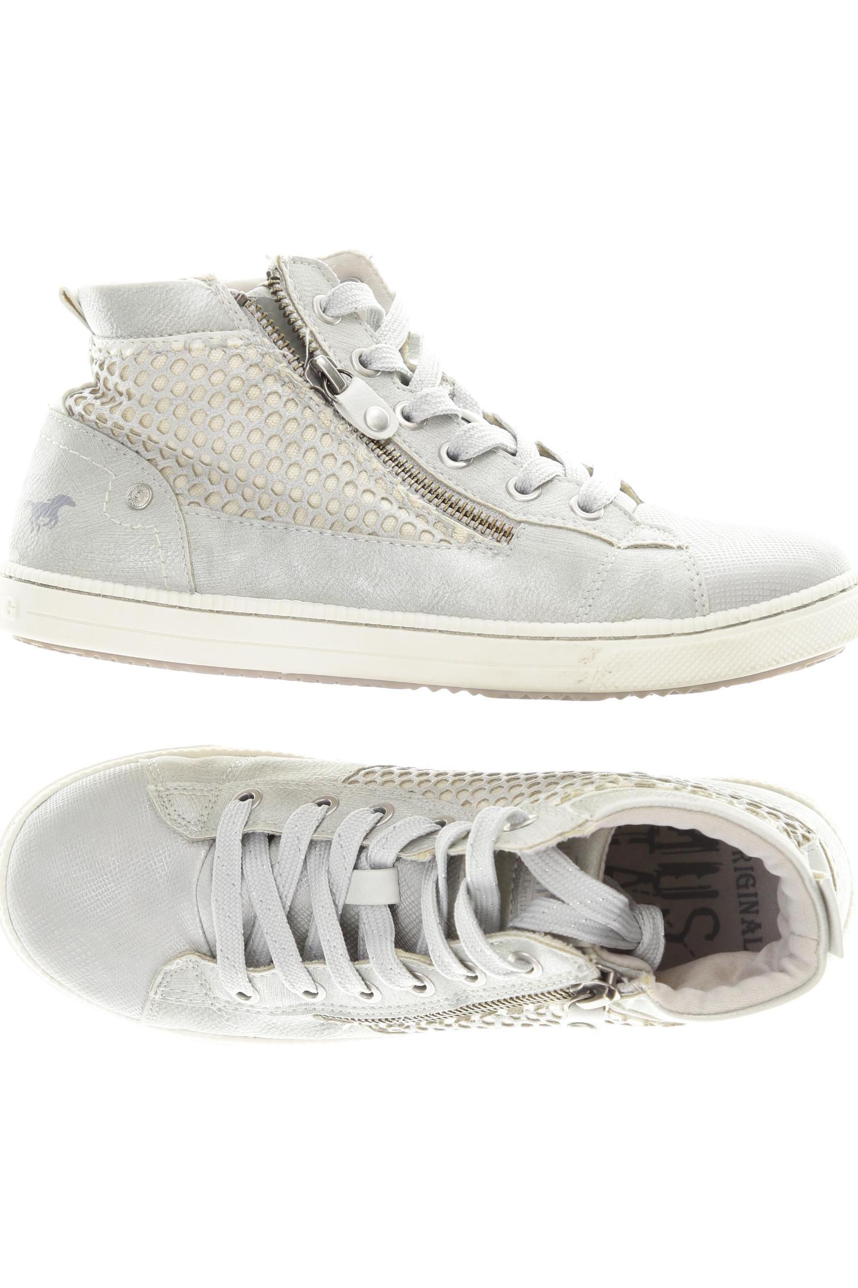

Mustang Damen Sneakers, silber, Gr. 37