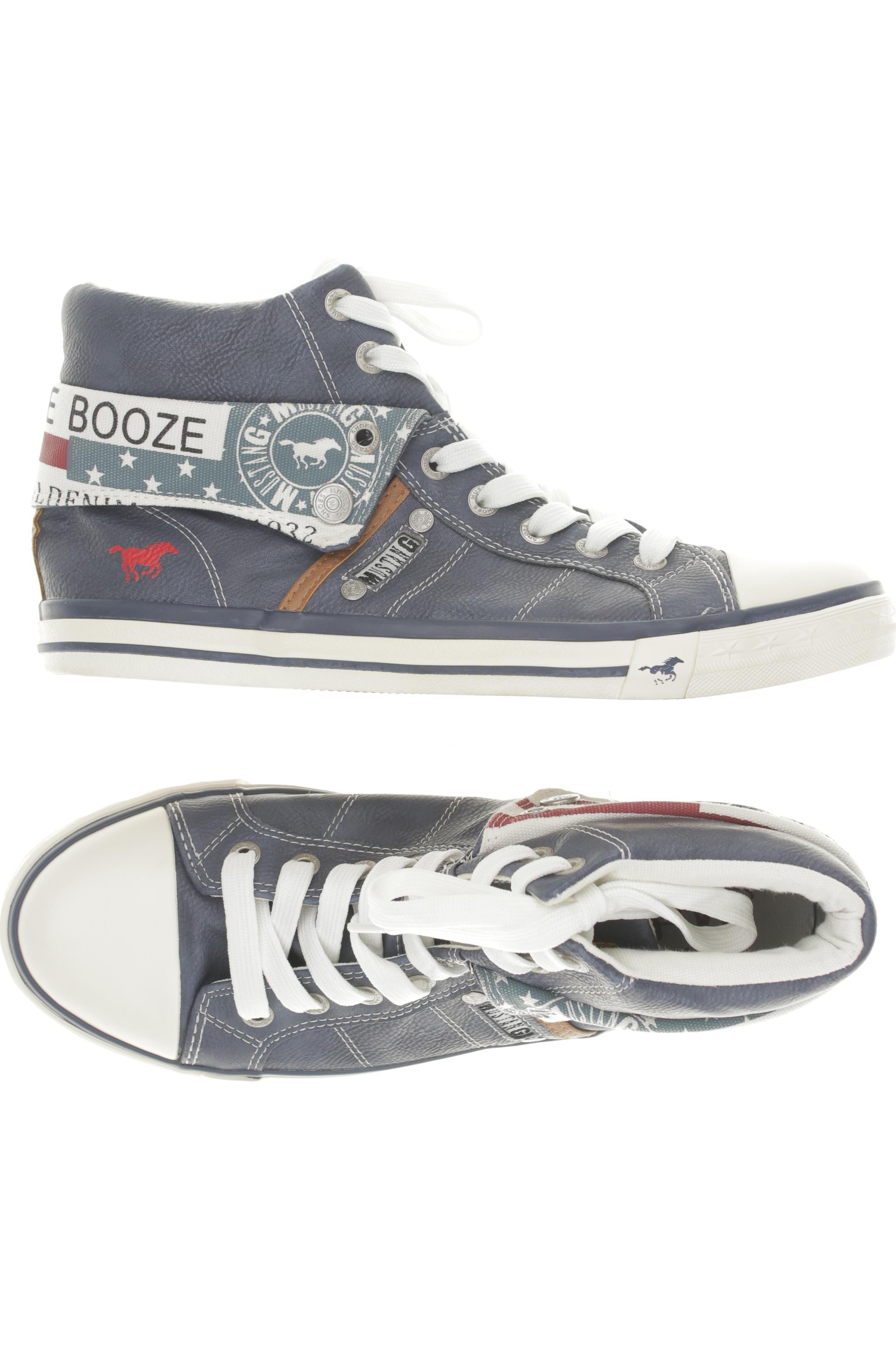 

Mustang Damen Sneakers, blau, Gr. 40