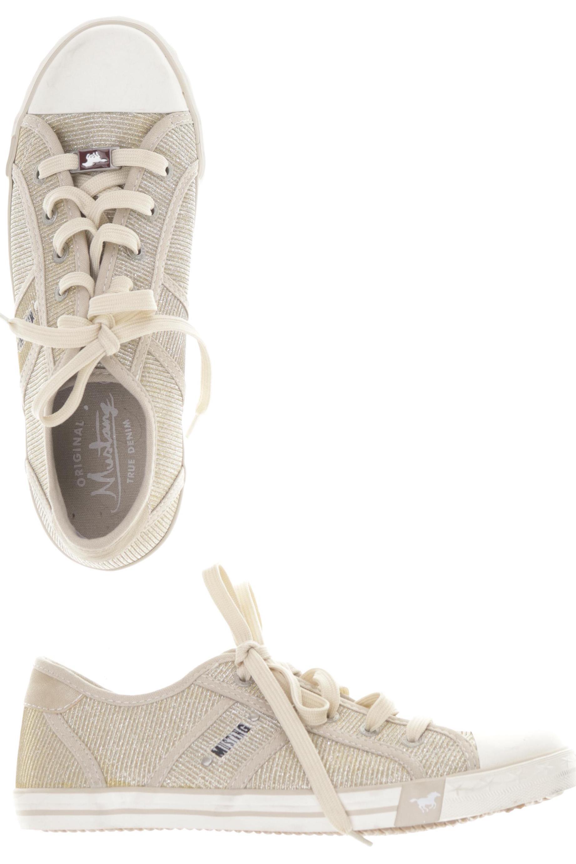 

Mustang Damen Sneakers, beige, Gr. 38