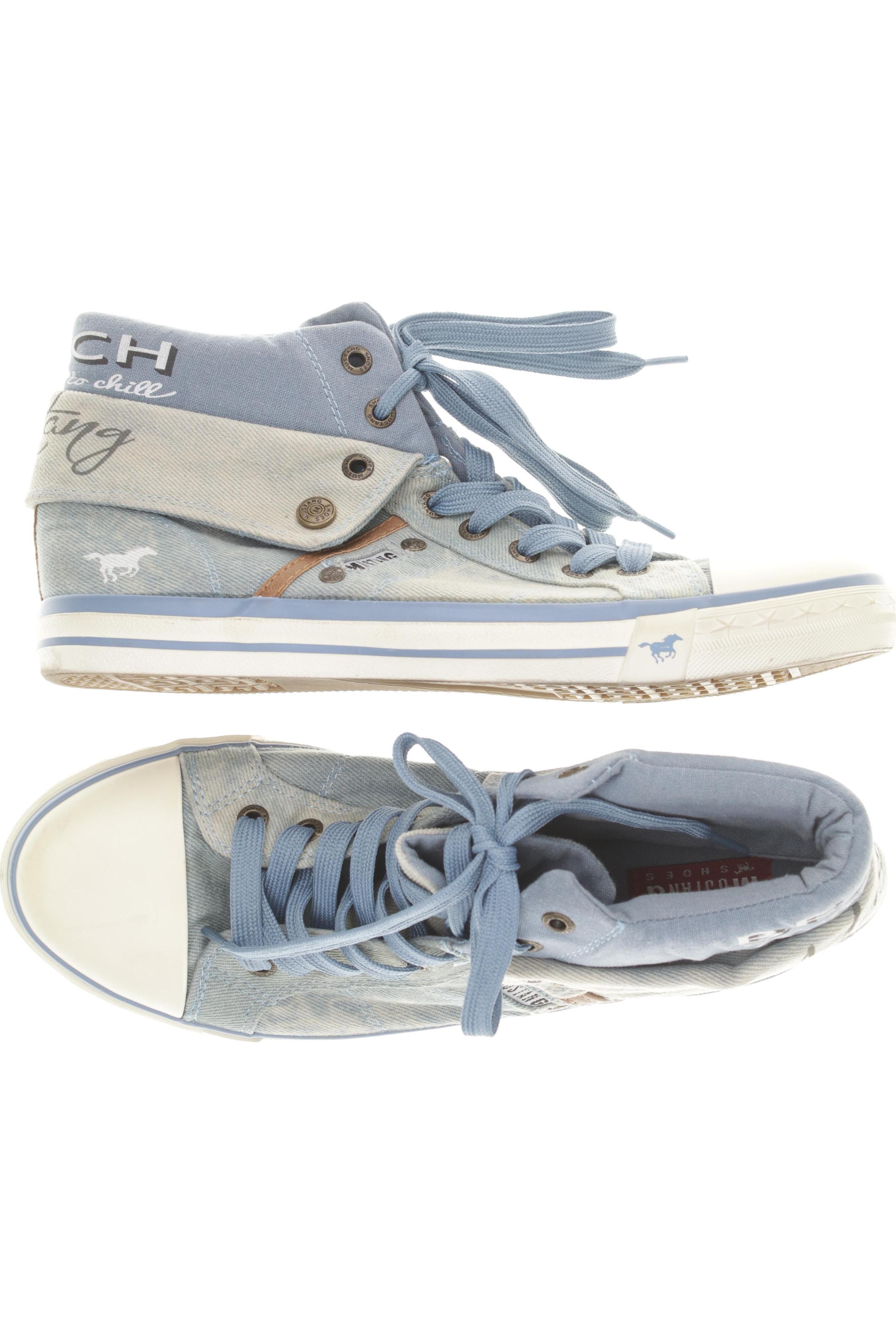 

Mustang Damen Sneakers, blau, Gr. 40