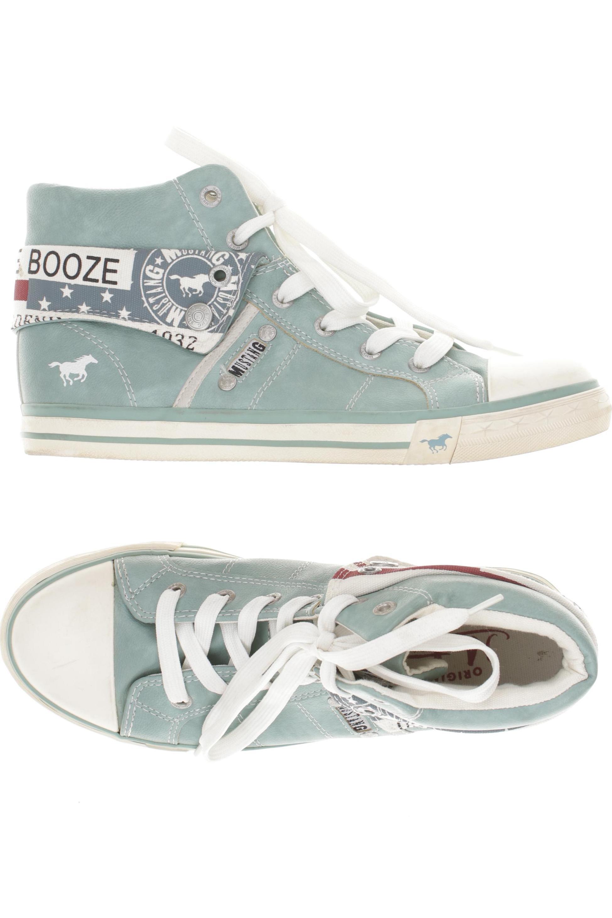 

Mustang Damen Sneakers, türkis, Gr. 39