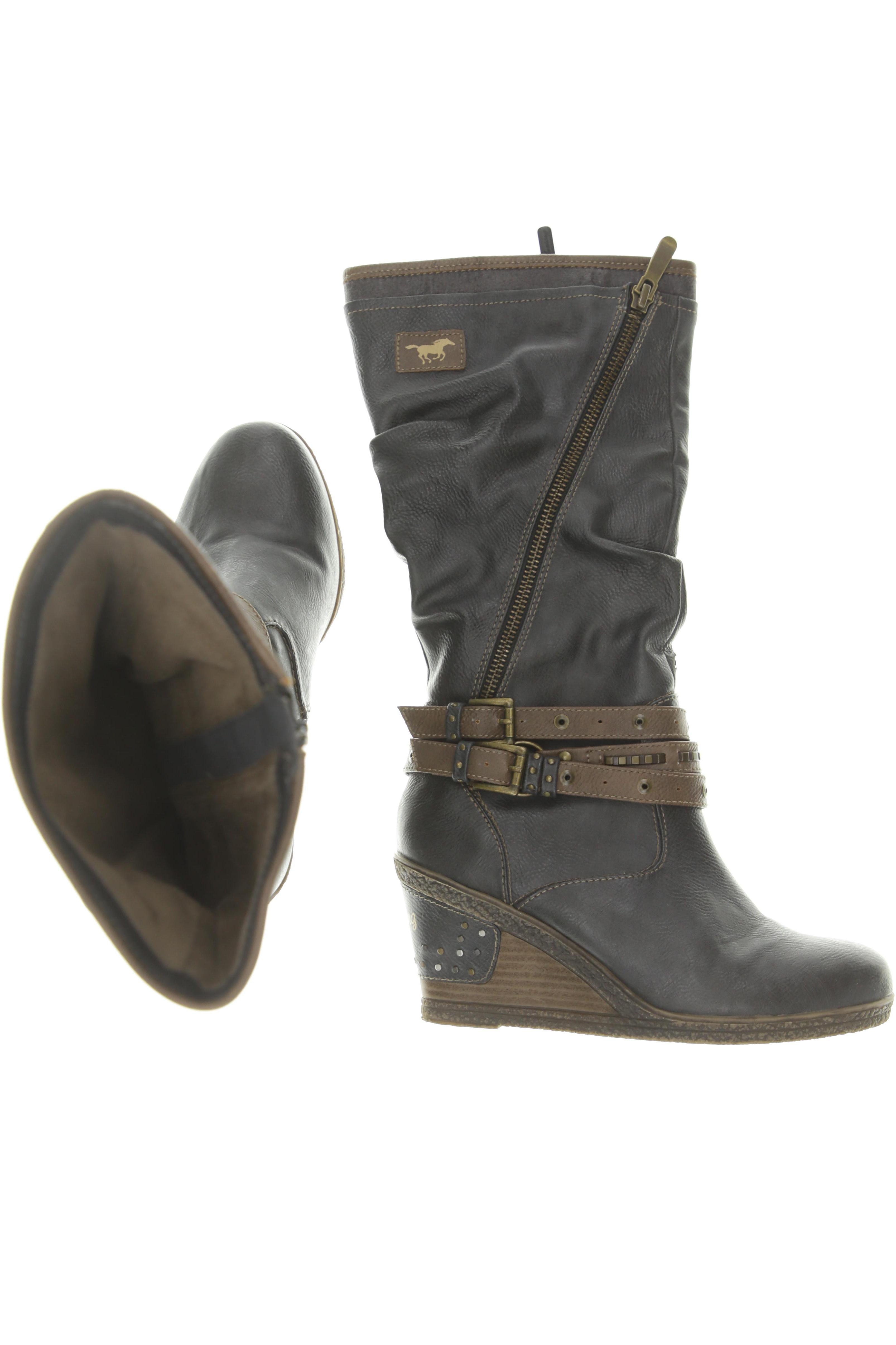 

Mustang Damen Stiefel, grau, Gr. 36