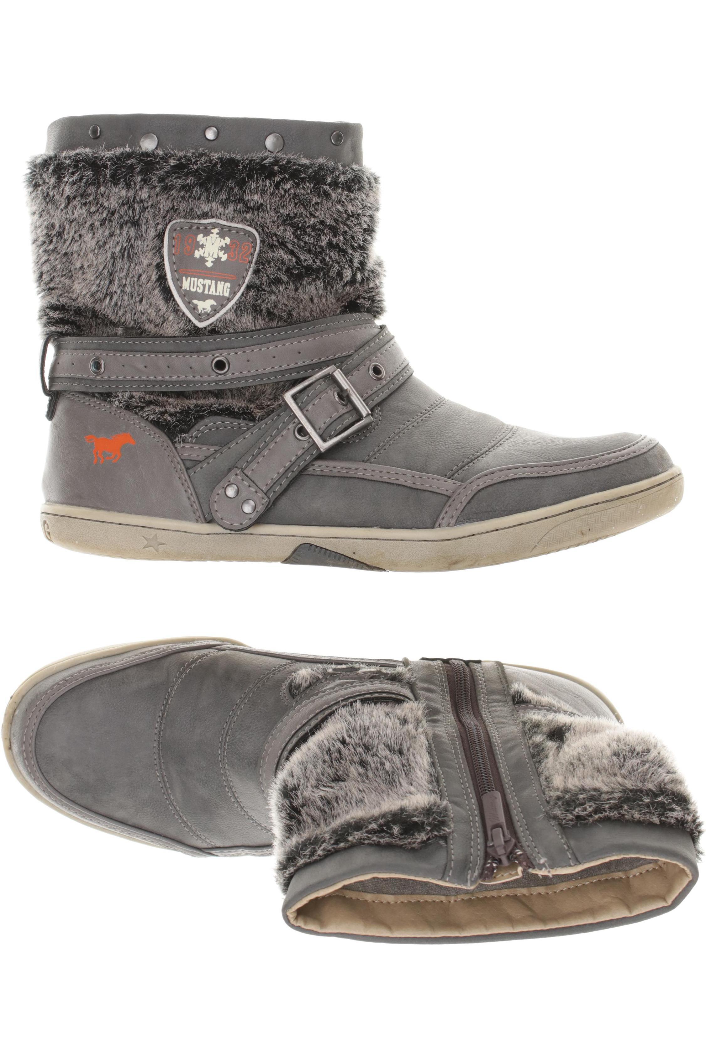 

Mustang Damen Stiefel, grau, Gr. 40