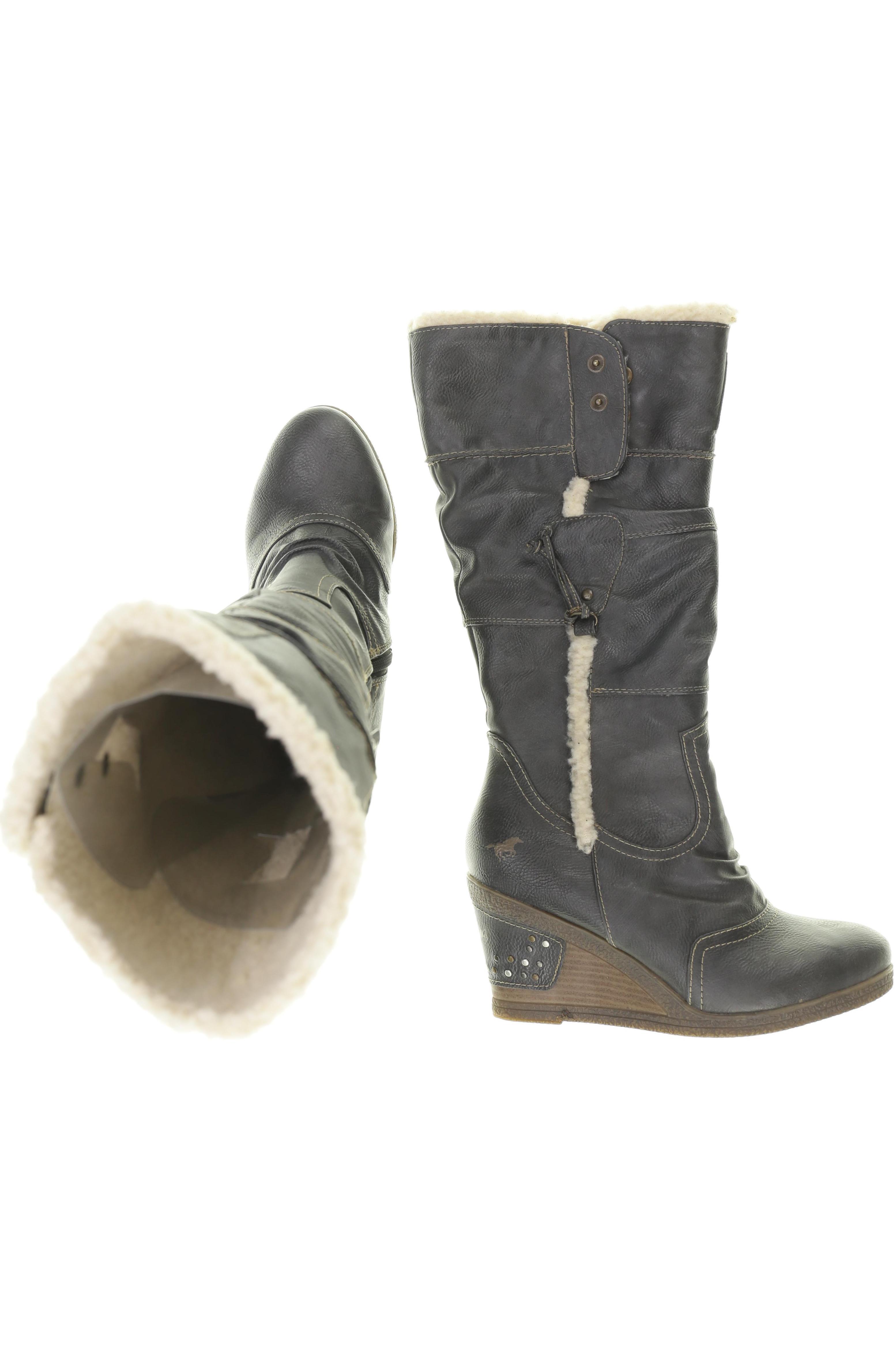 

Mustang Damen Stiefel, grau, Gr. 38