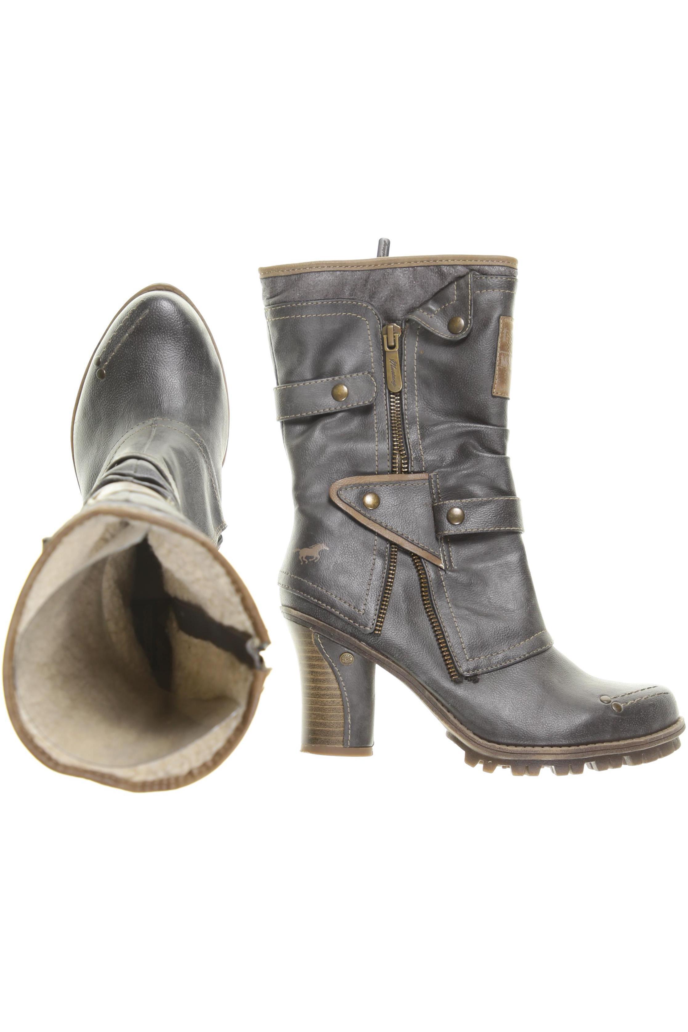 

Mustang Damen Stiefel, grau, Gr. 37