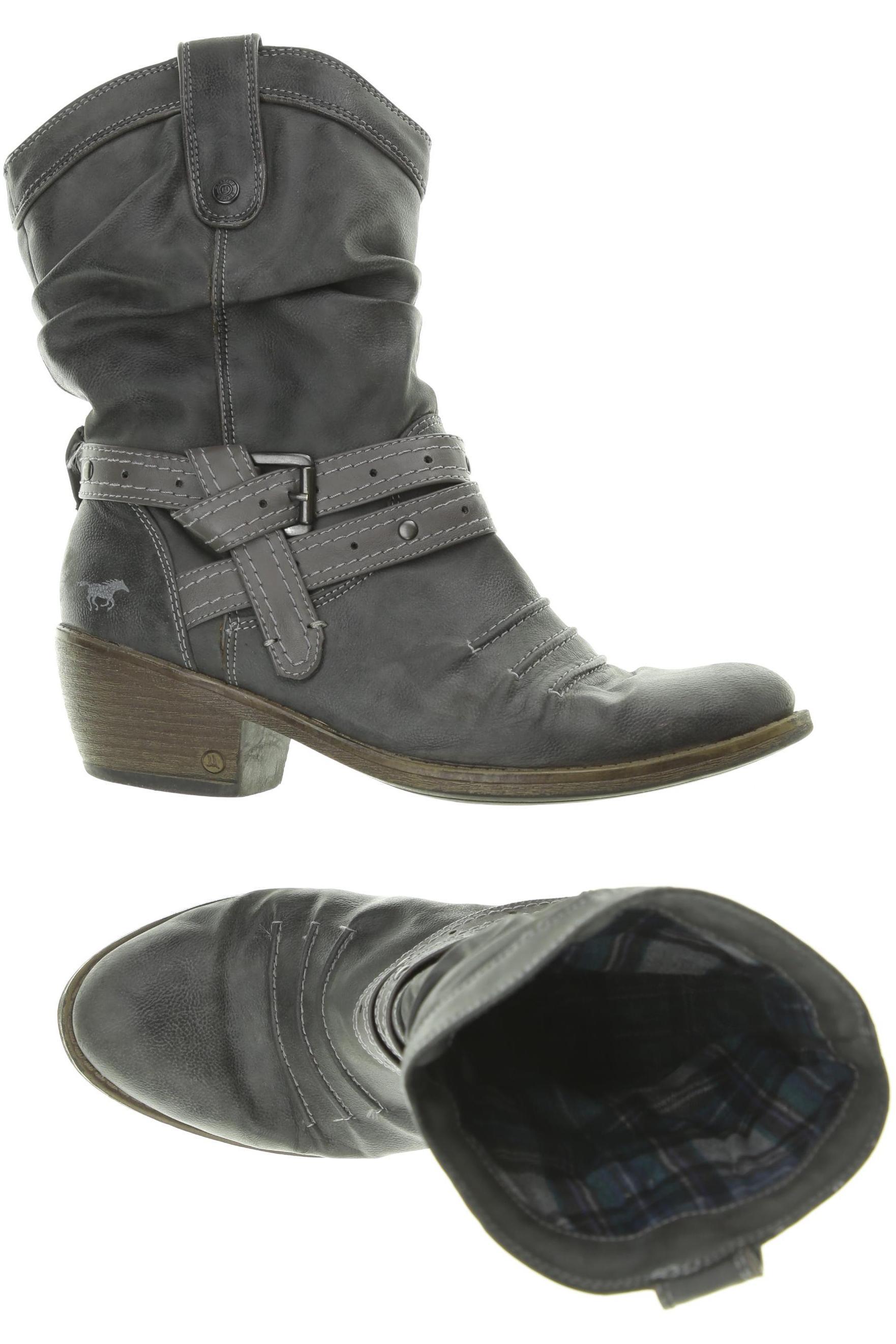 

Mustang Damen Stiefel, grau, Gr. 39