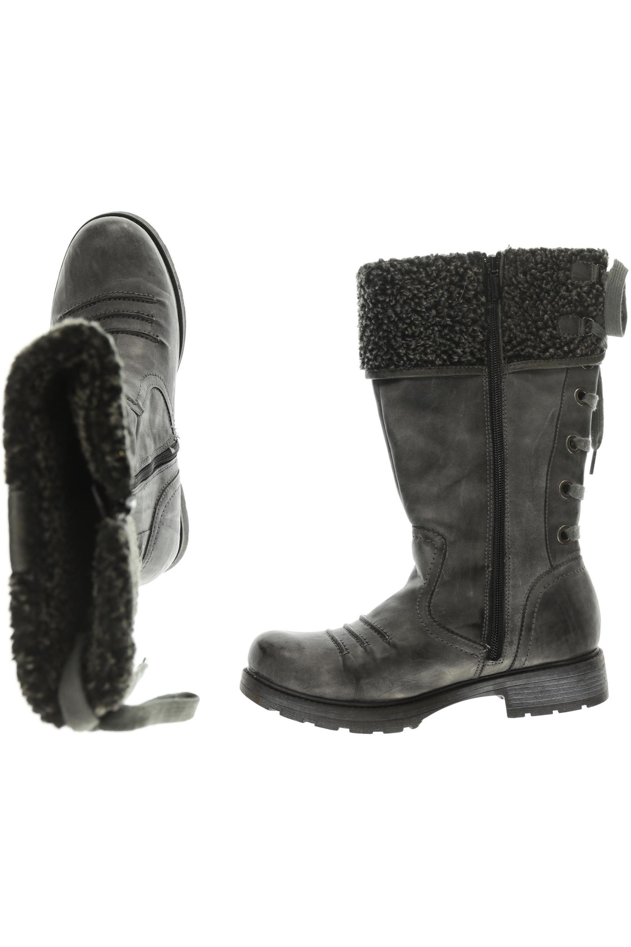 

Mustang Damen Stiefel, grau, Gr. 40