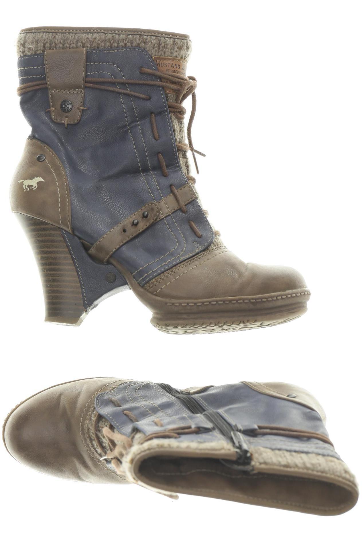 

Mustang Damen Stiefel, blau, Gr. 39