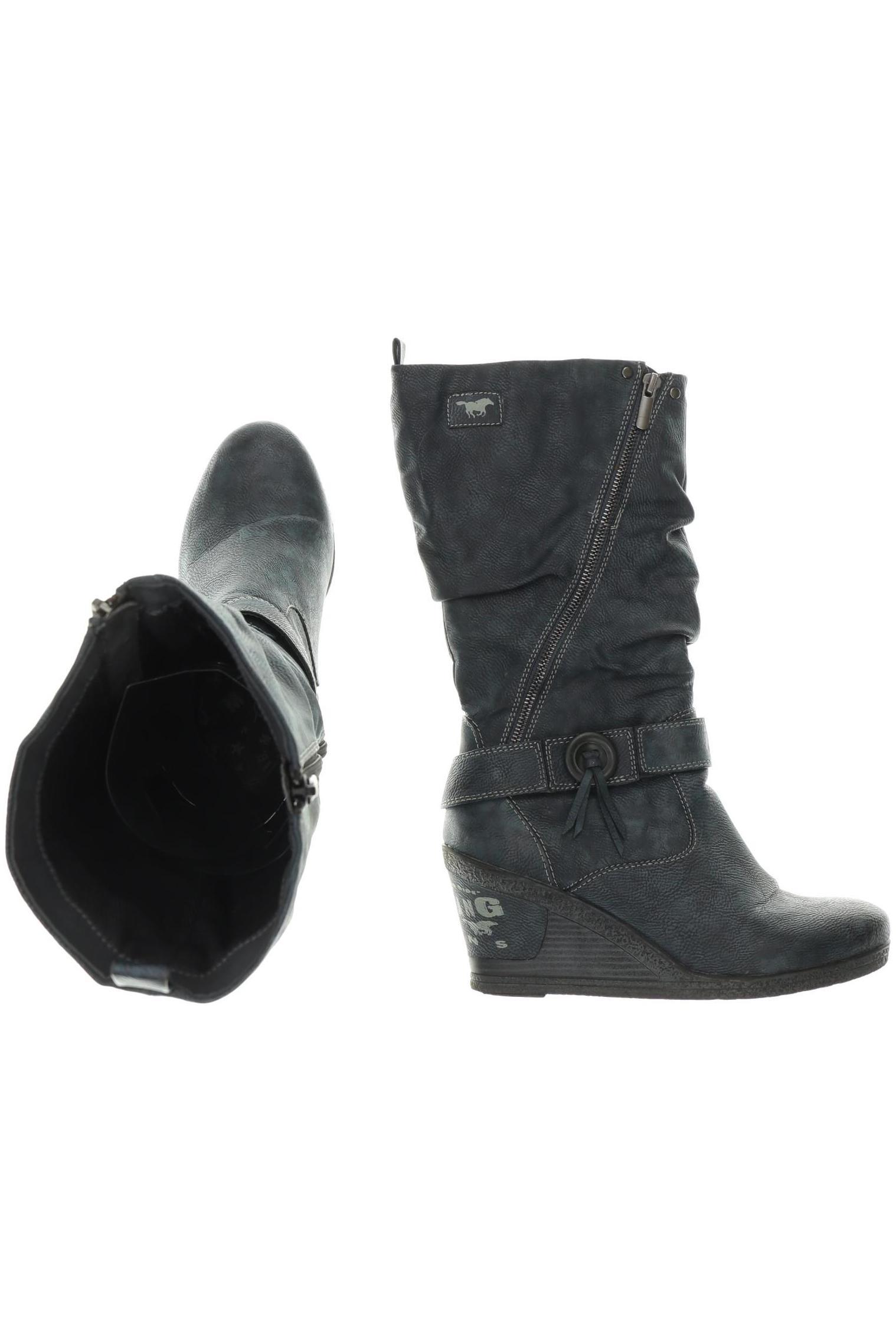 

Mustang Damen Stiefel, türkis, Gr. 40