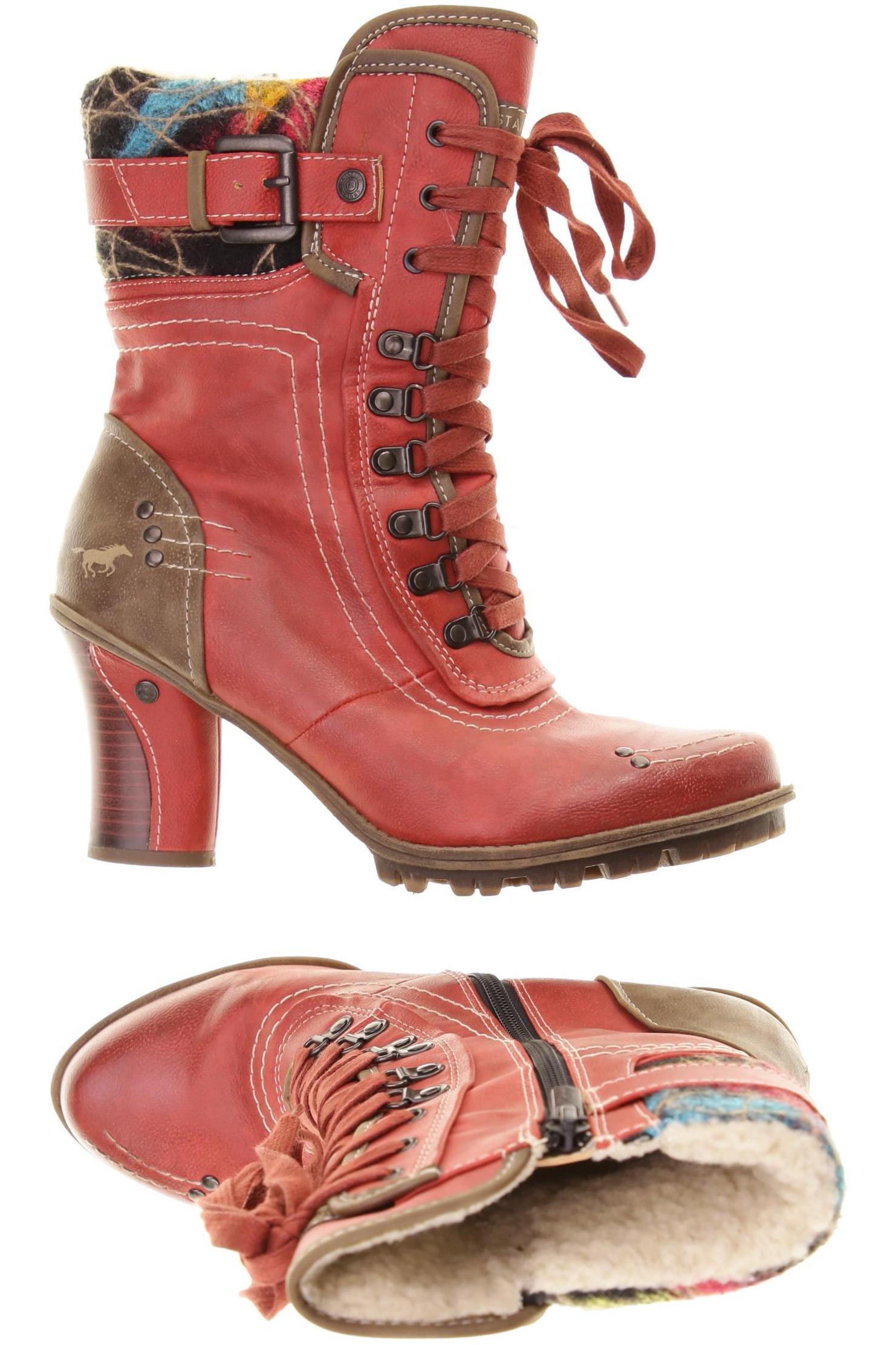 

Mustang Damen Stiefel, rot, Gr. 39
