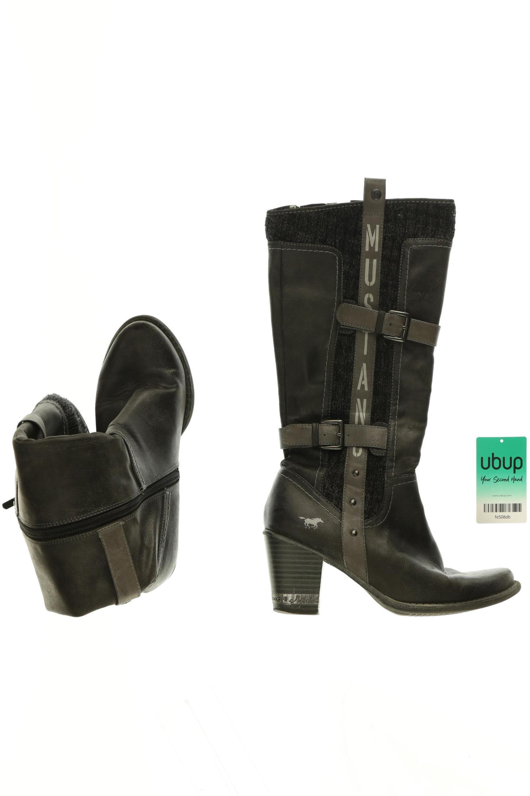

Mustang Damen Stiefel, grau, Gr. 38