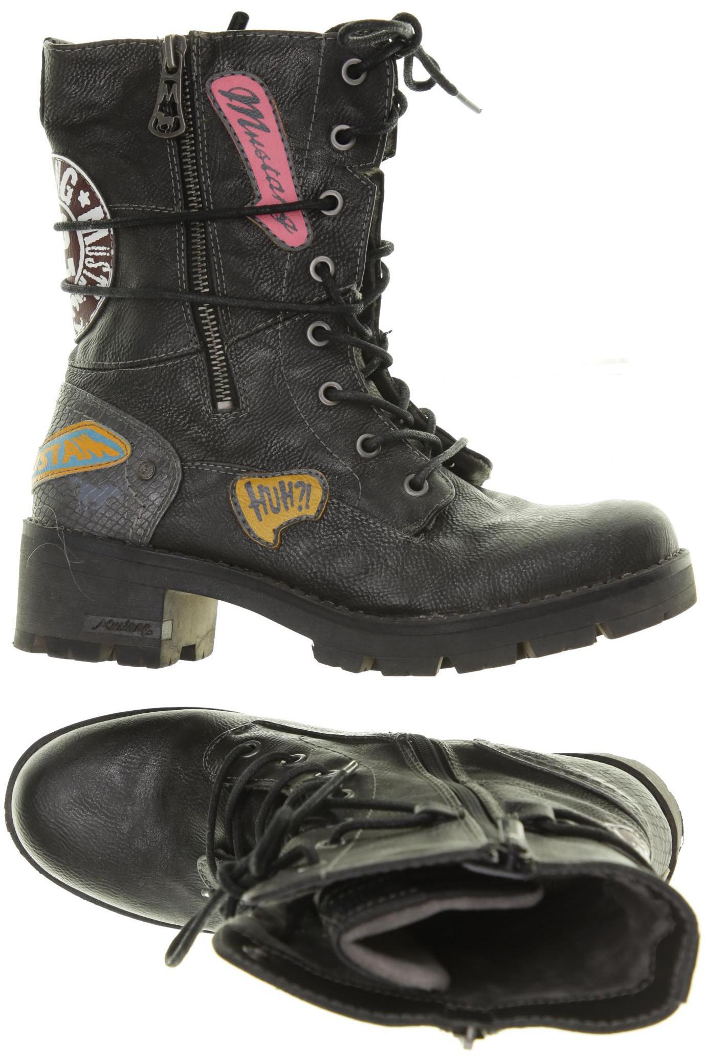 

Mustang Damen Stiefelette, schwarz, Gr. 39