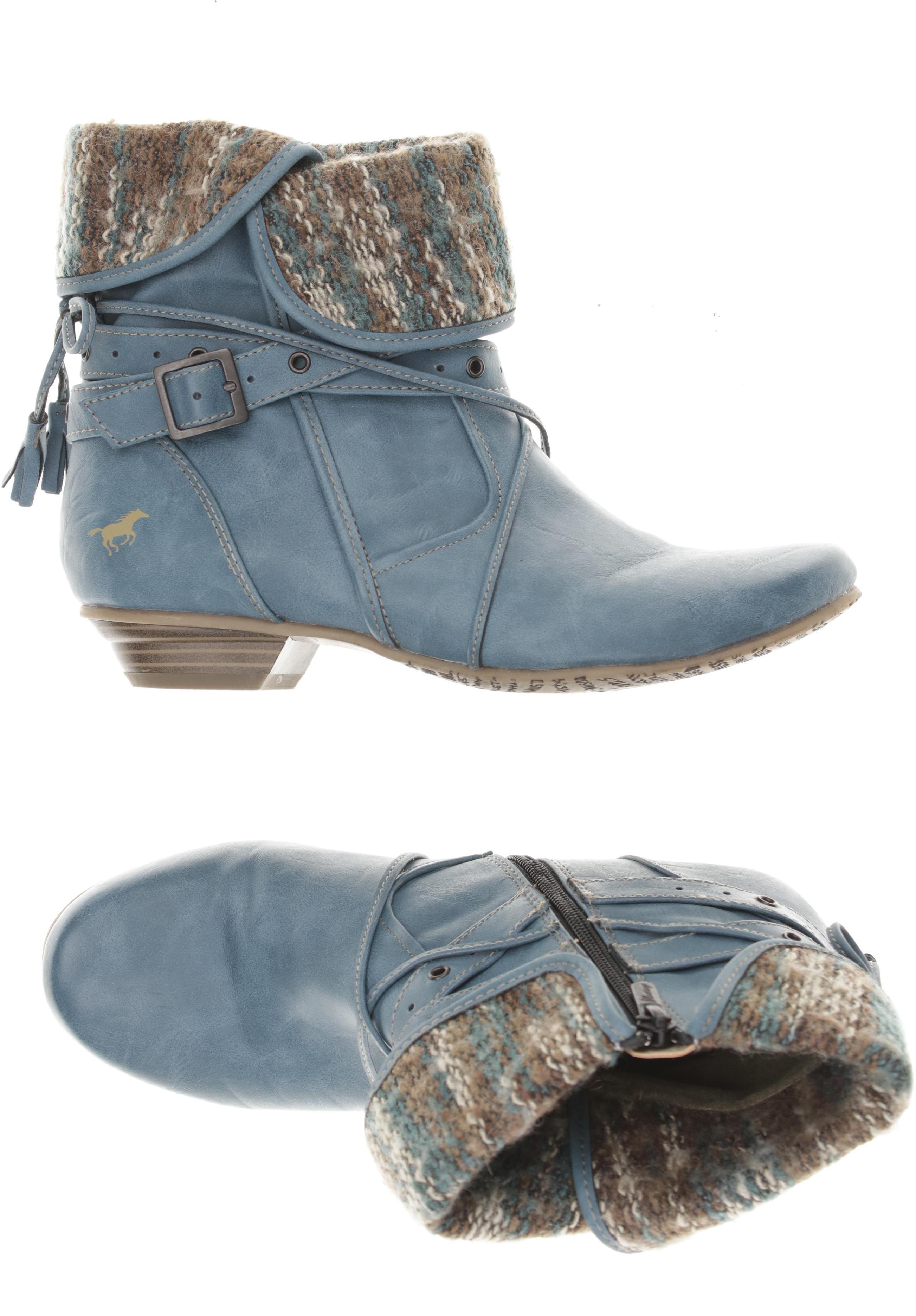

Mustang Damen Stiefelette, blau, Gr. 39