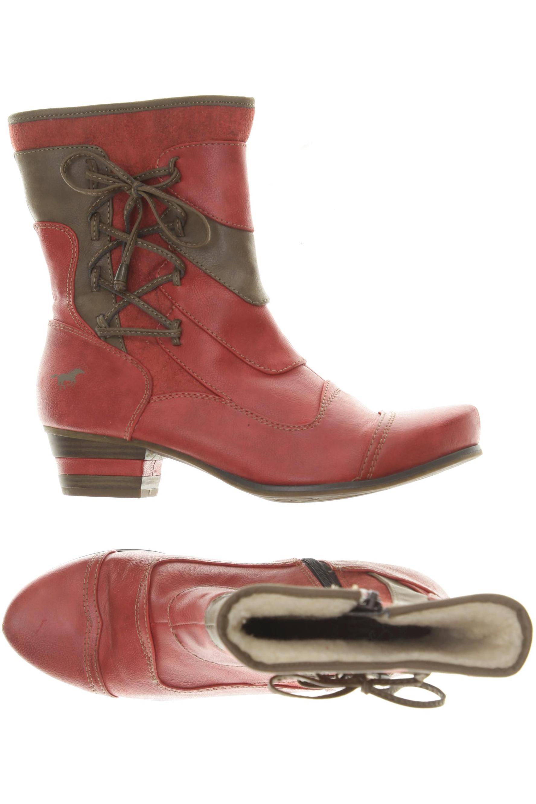 

Mustang Damen Stiefelette, rot, Gr. 39