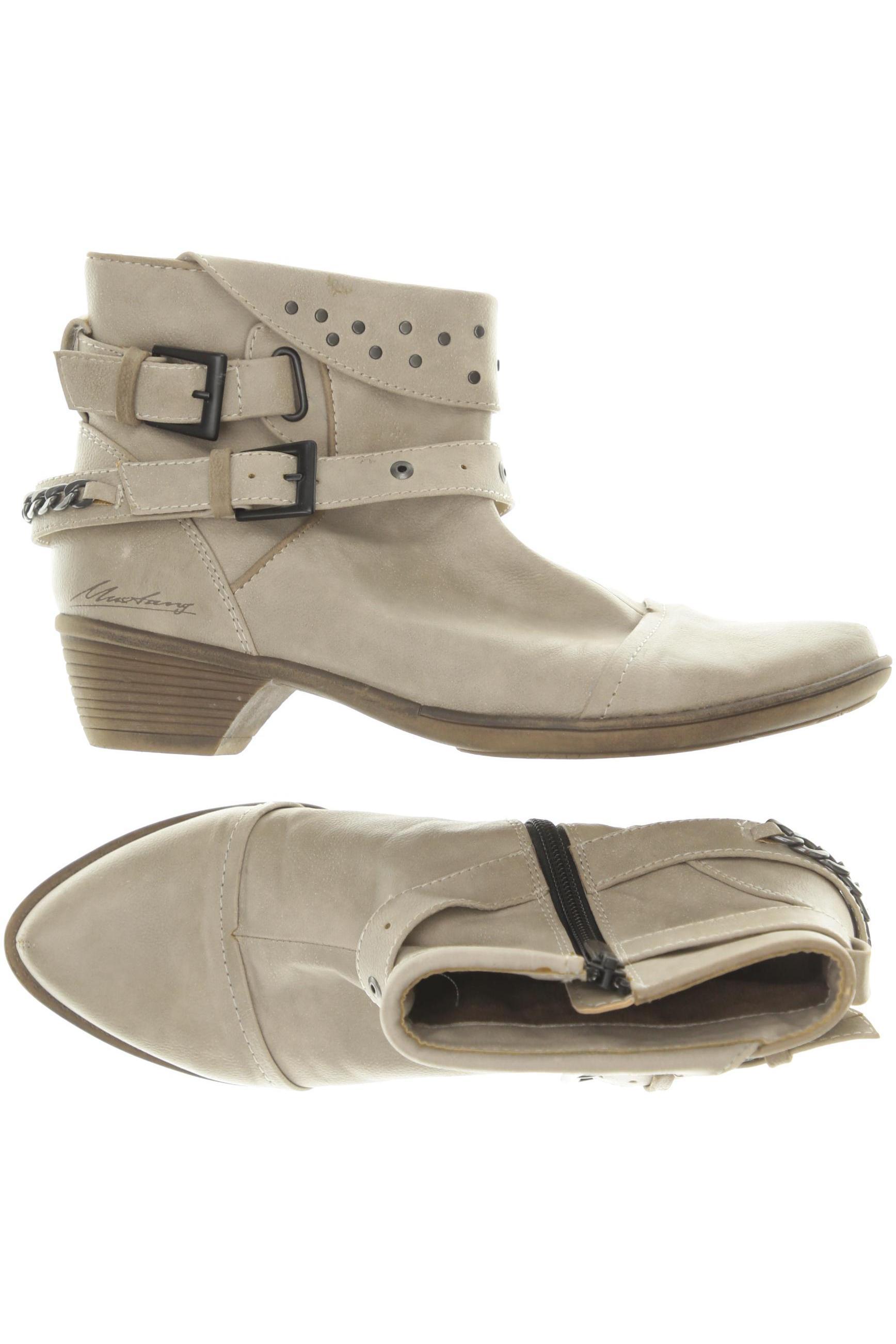 

Mustang Damen Stiefelette, beige, Gr. 38