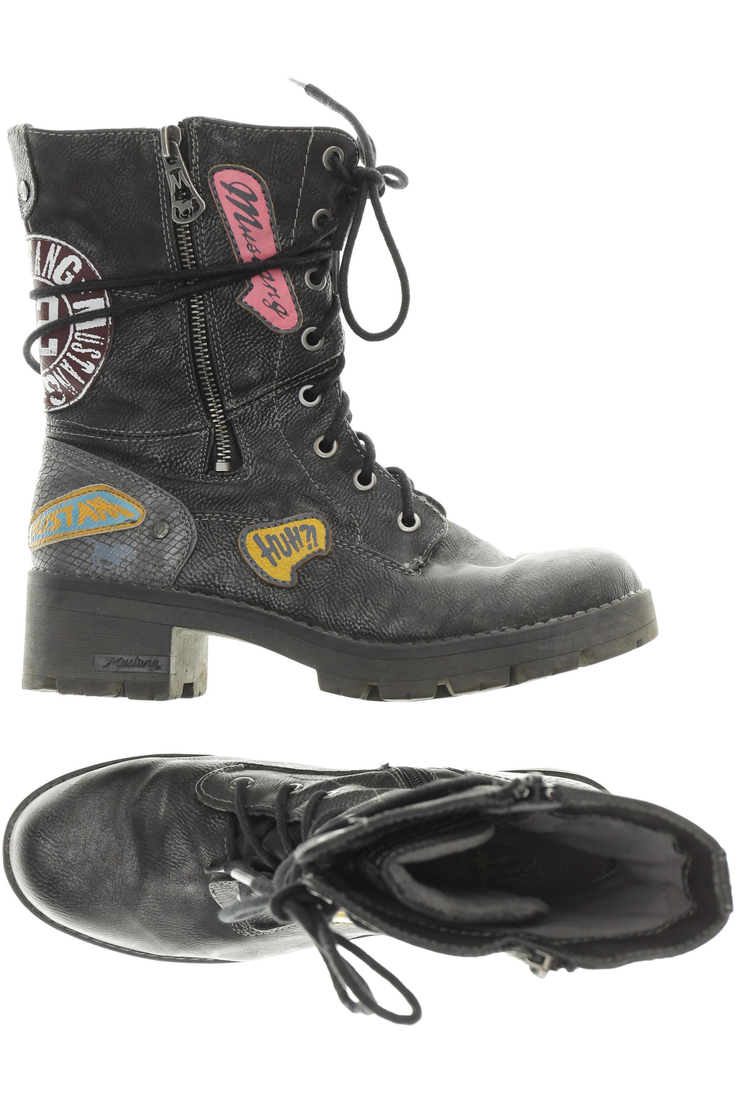 

Mustang Damen Stiefel, grau, Gr. 39