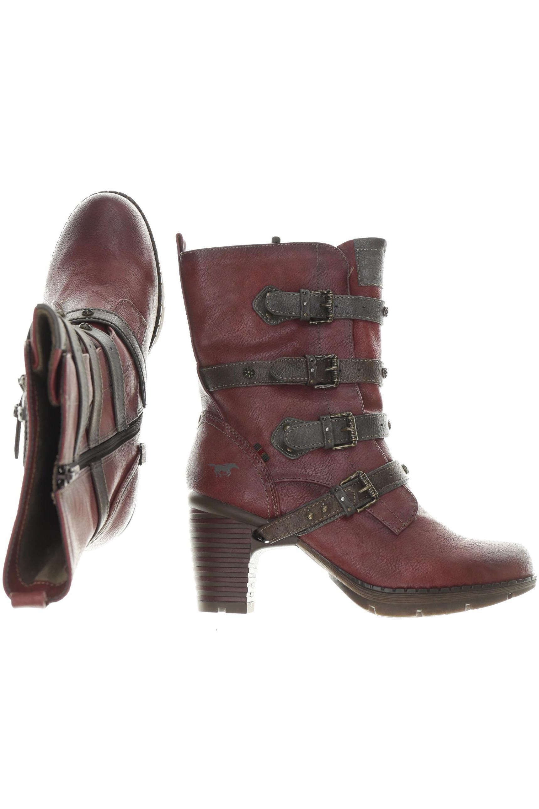 

Mustang Damen Stiefelette, rot, Gr. 42