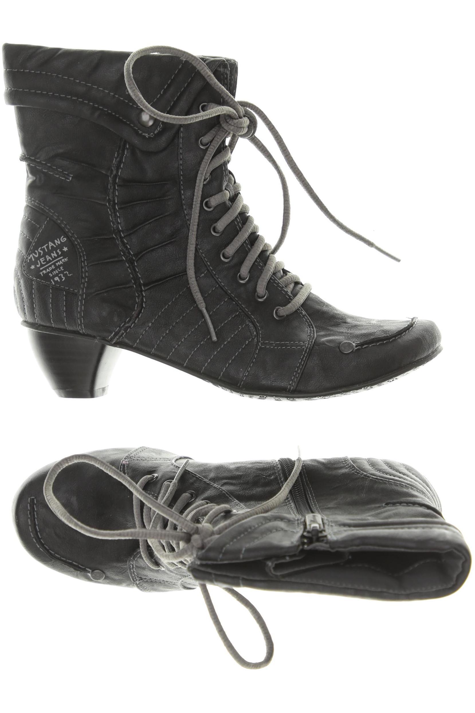 

Mustang Damen Stiefelette, schwarz, Gr. 37