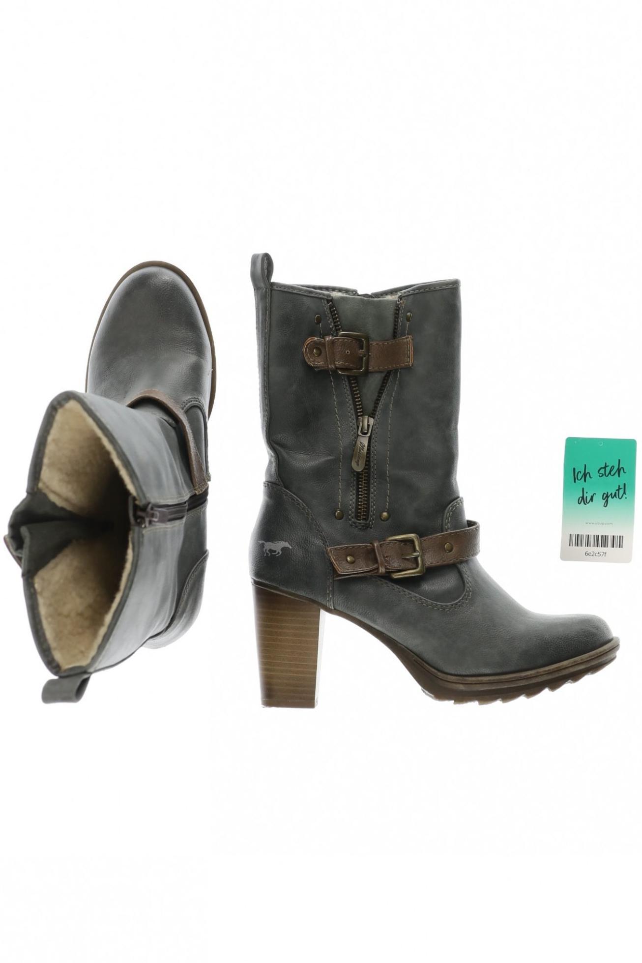 

Mustang Damen Stiefel, grau, Gr. 38