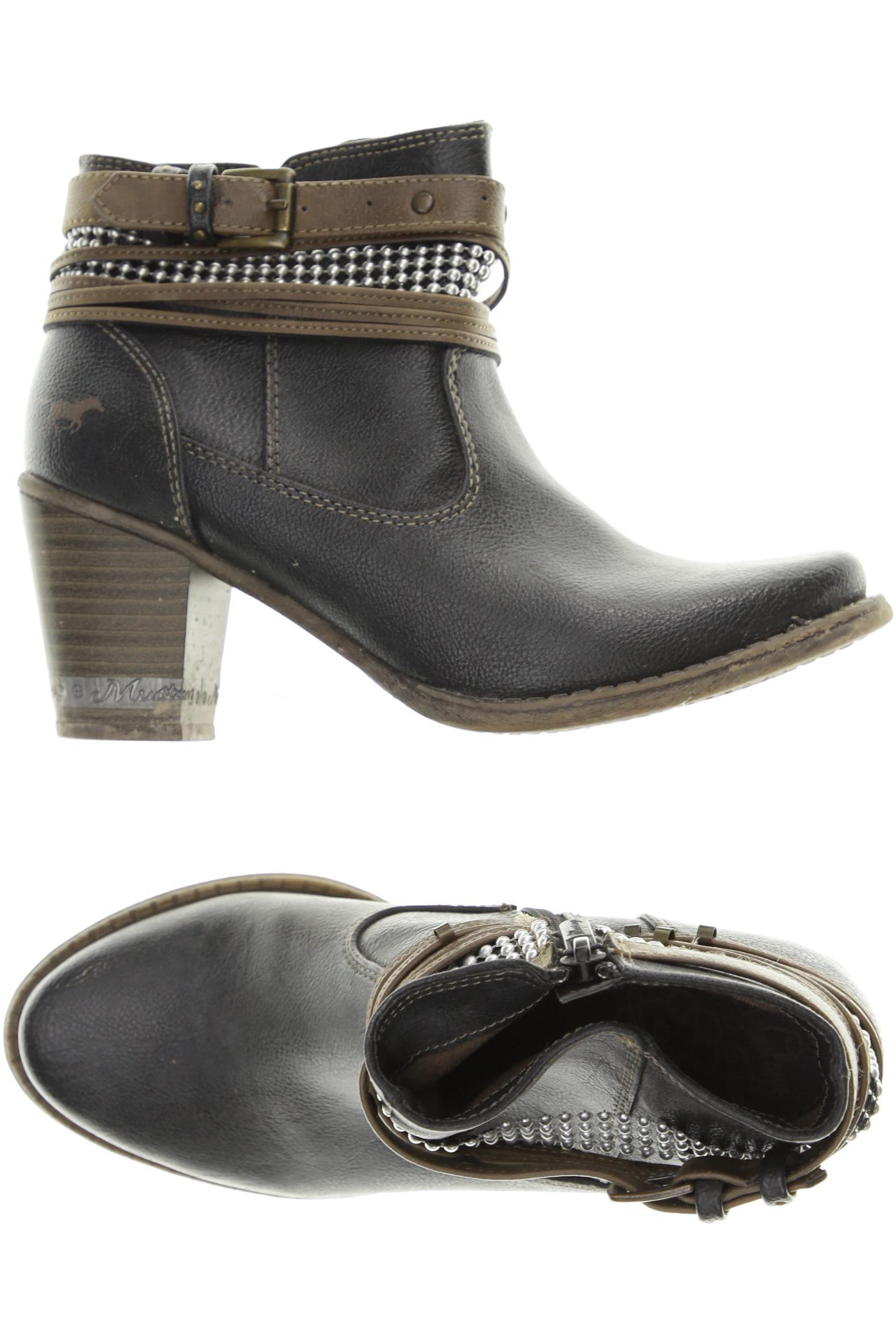 

Mustang Damen Stiefelette, grau, Gr. 37